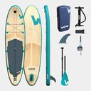 Wave Woody SUP Package | Aqua Stand Up Inflatable Paddle Board 10ft/11ft