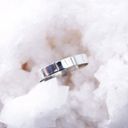 Sale - Sterling Silver Wide Band Ring - Koa