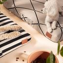 Ecru Striped | Altuzarra Dog Bed or Bed Cover
