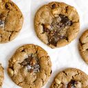 Candy Bar Cookies with @rachaelsgoodeats