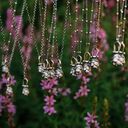 Silver Hemlock Pinecone Necklace