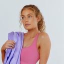 Purple Cloud Hot Yoga Towel