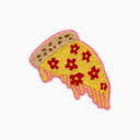 Flower Pizza - Chainstitch Patch