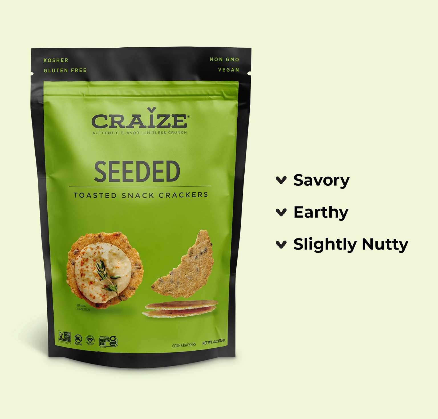 Seeded Crackers