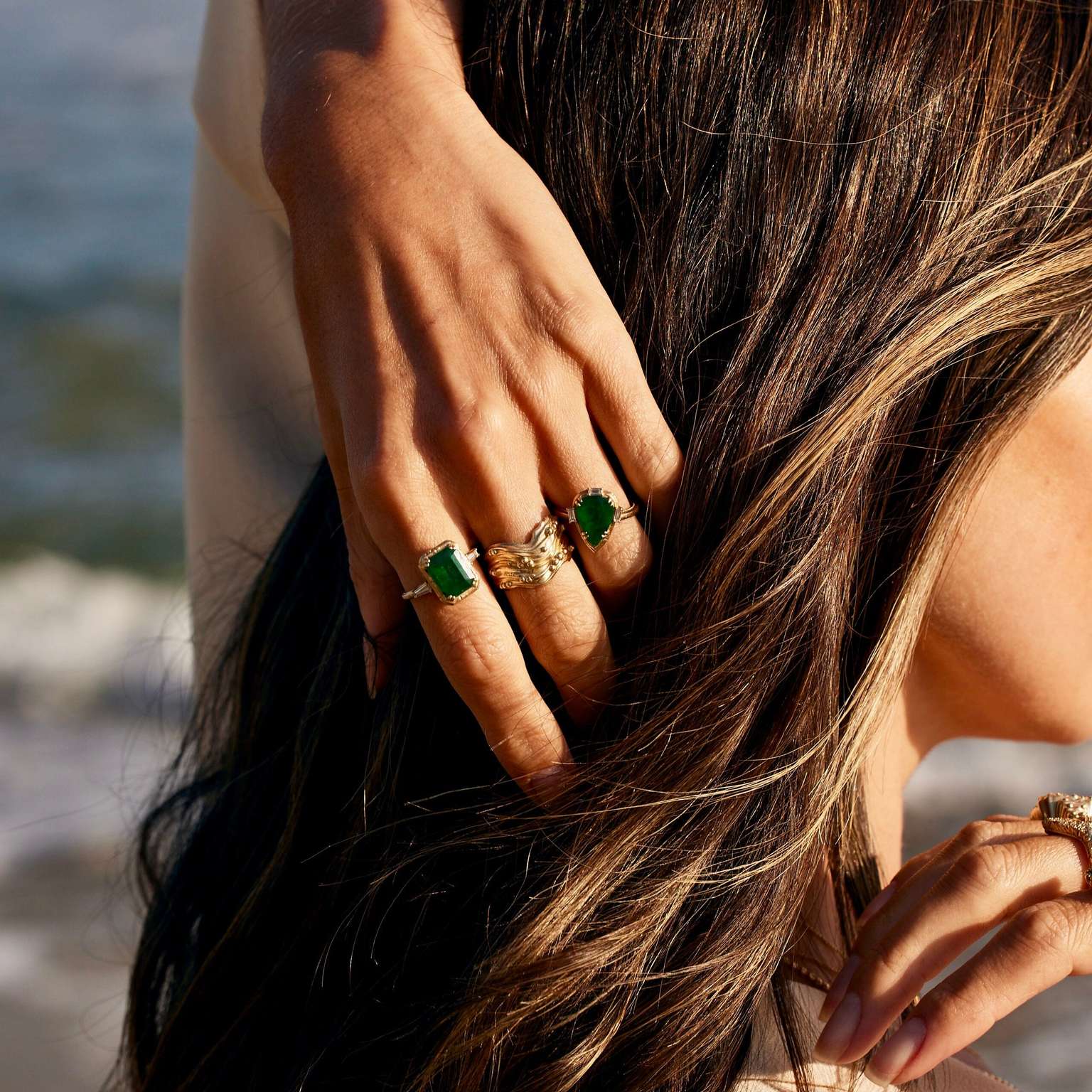 Emerald Diamond Ring