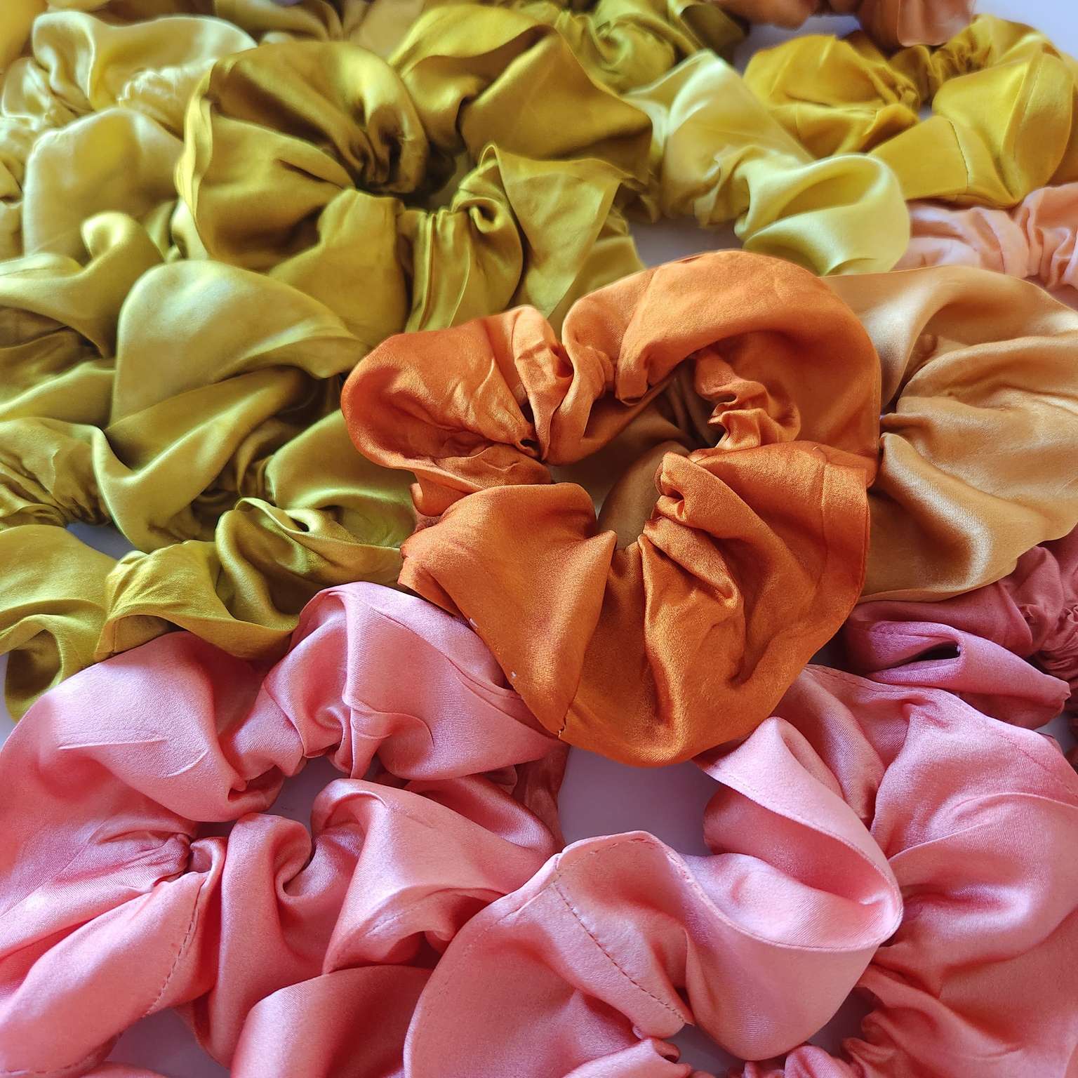 Botanical Silk Scrunchie