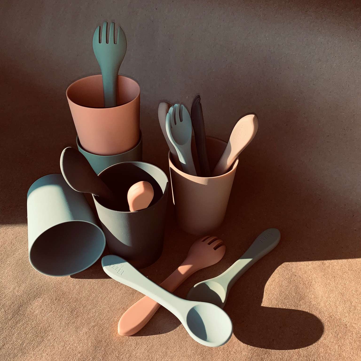 Sage Spoon Fork Set