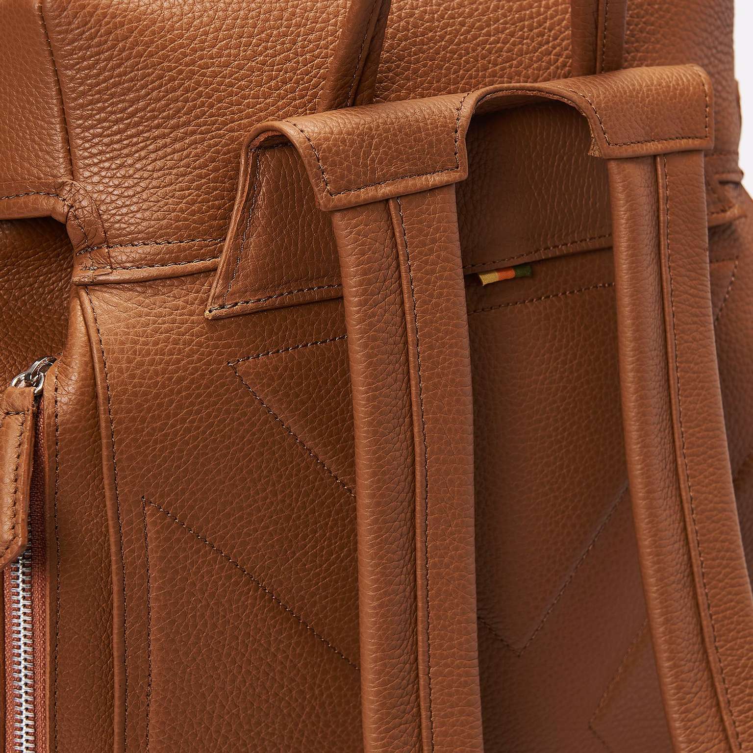 Large Leather Backpack