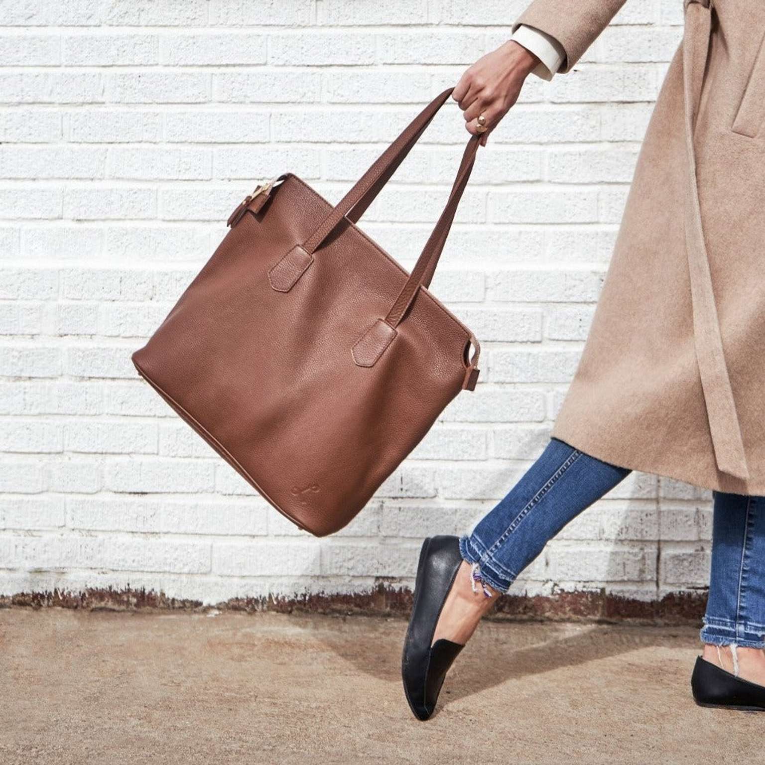 Make My Day Tote - Brown