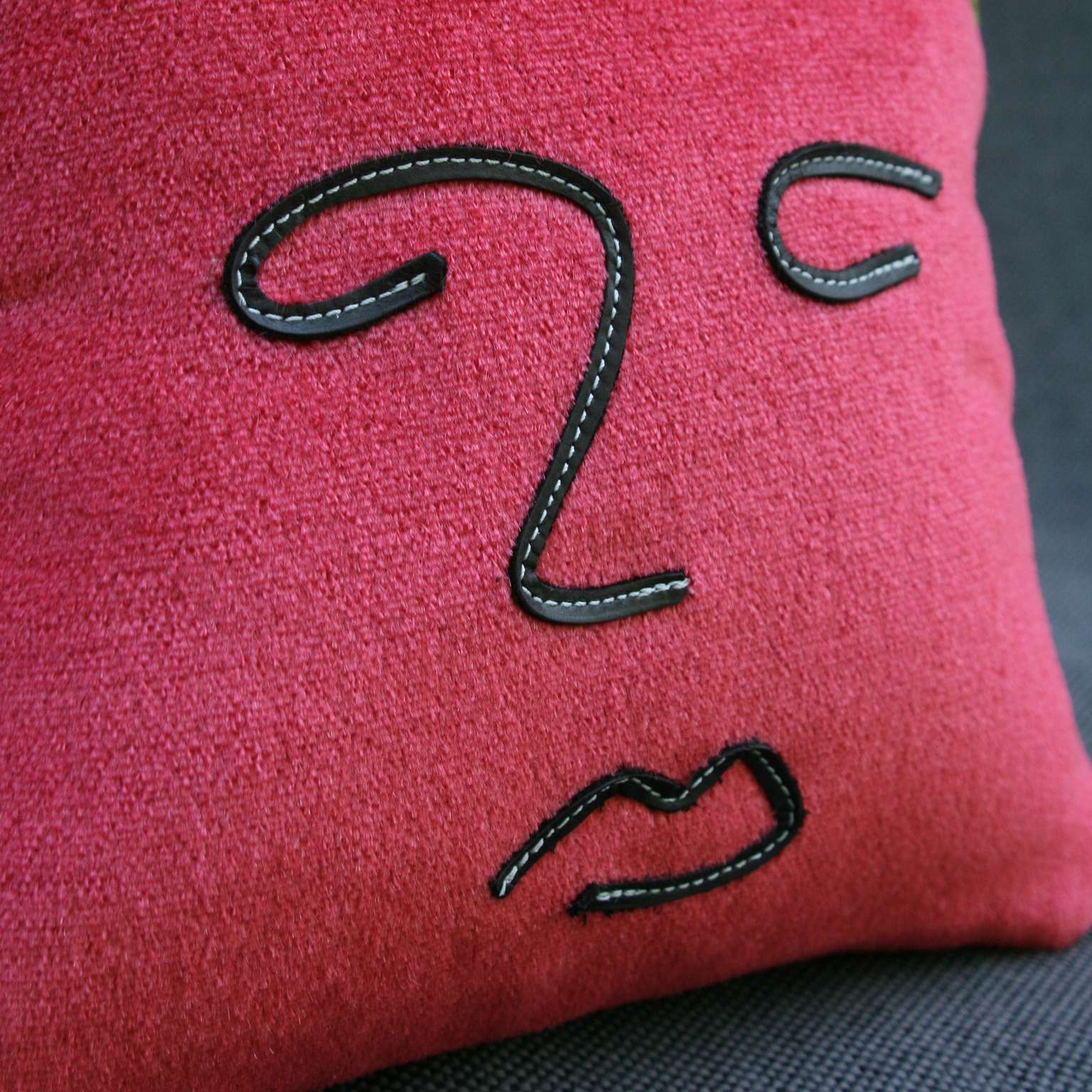 Mohair Face Pillow