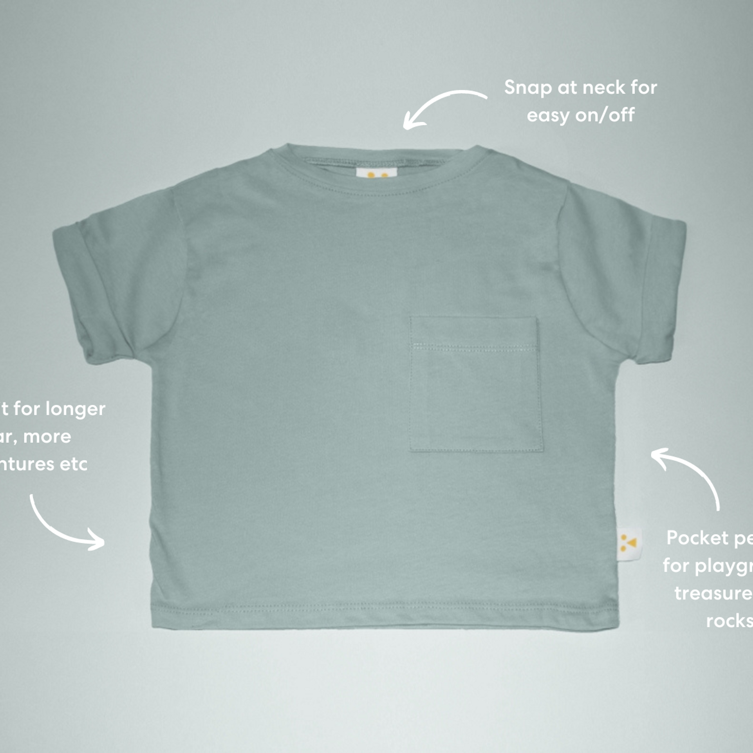 Organic Cotton Tee Baby Toddler