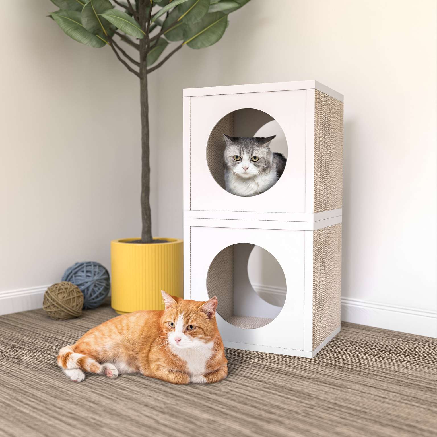 Katsquare Scratching Post