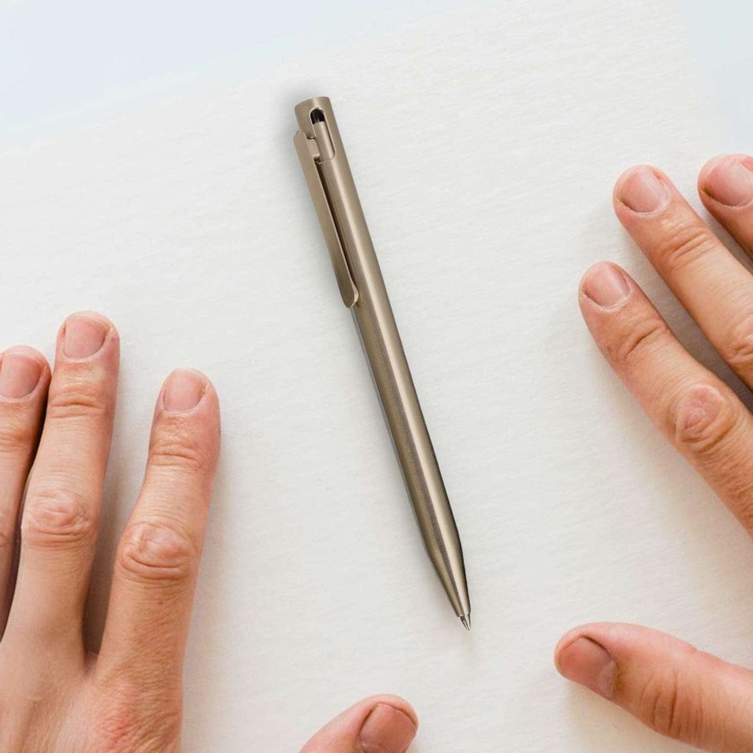 Champagne Gold Bolt Action Pen