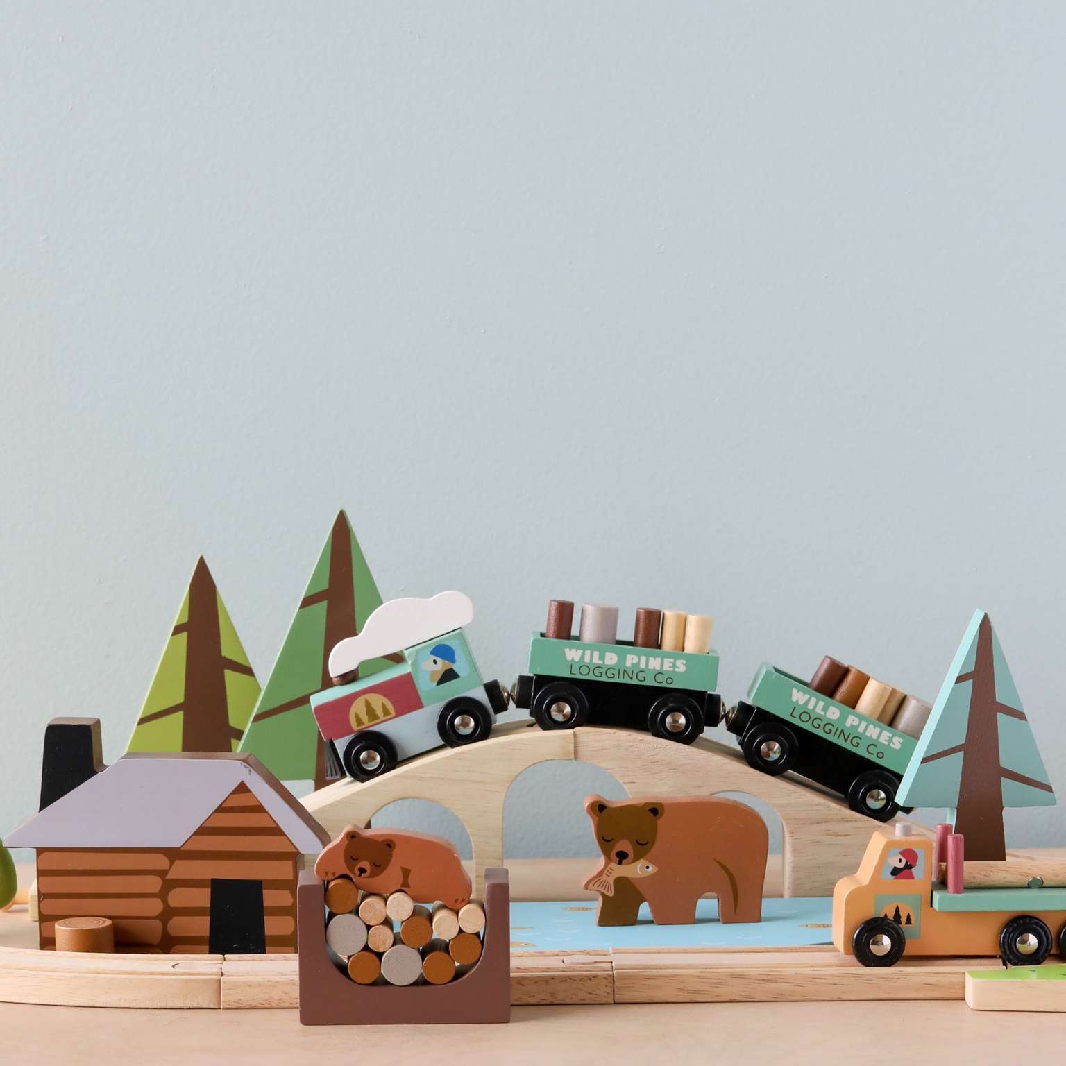 Wild Pines Train Set