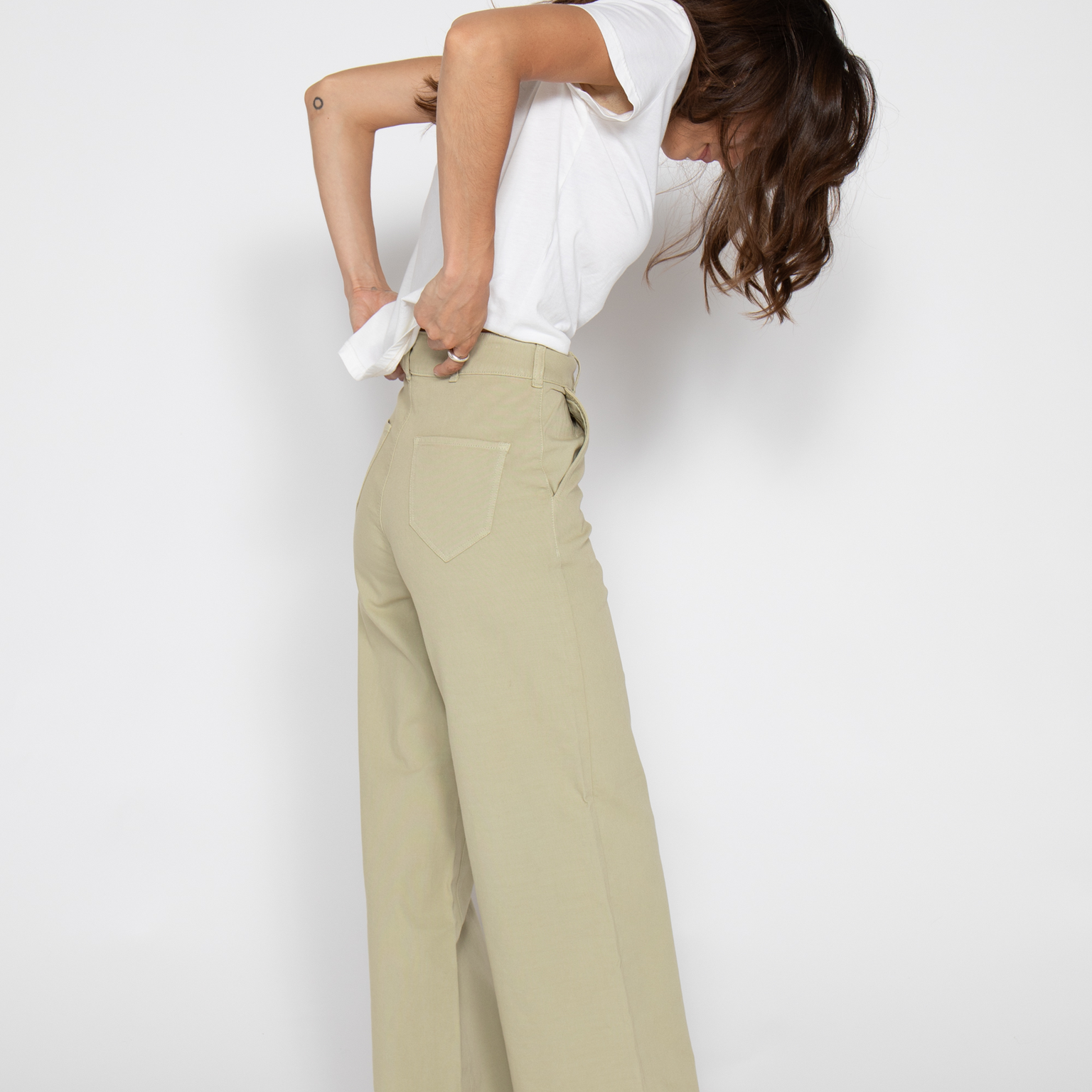 Flora Stretch Trouser Lint