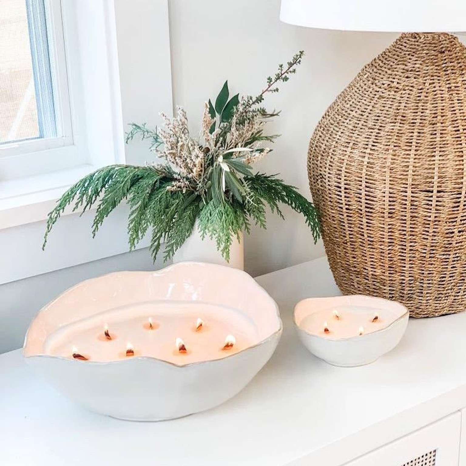 Large Candle Bowl