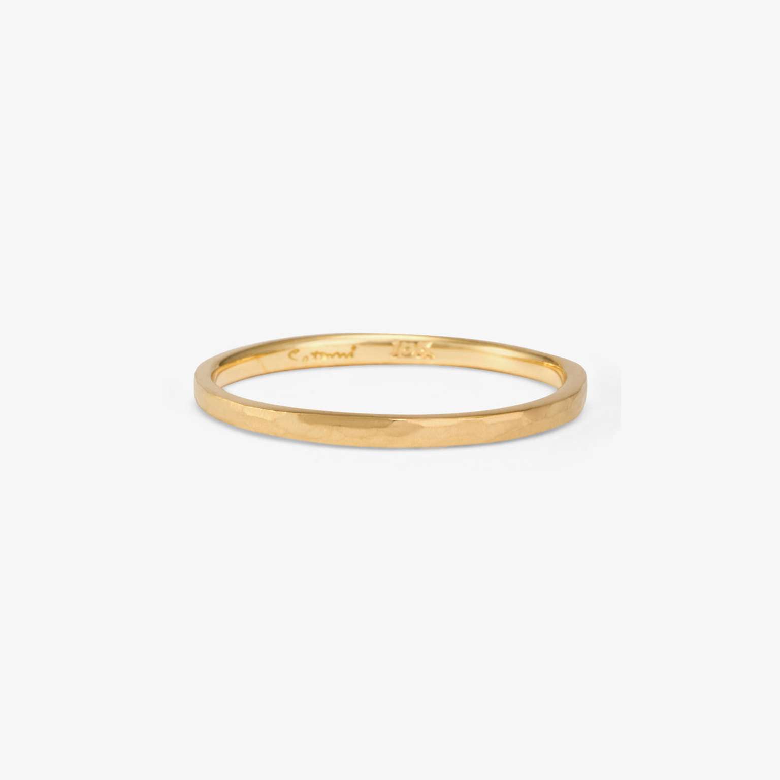 Thin Hammered Band | R4002