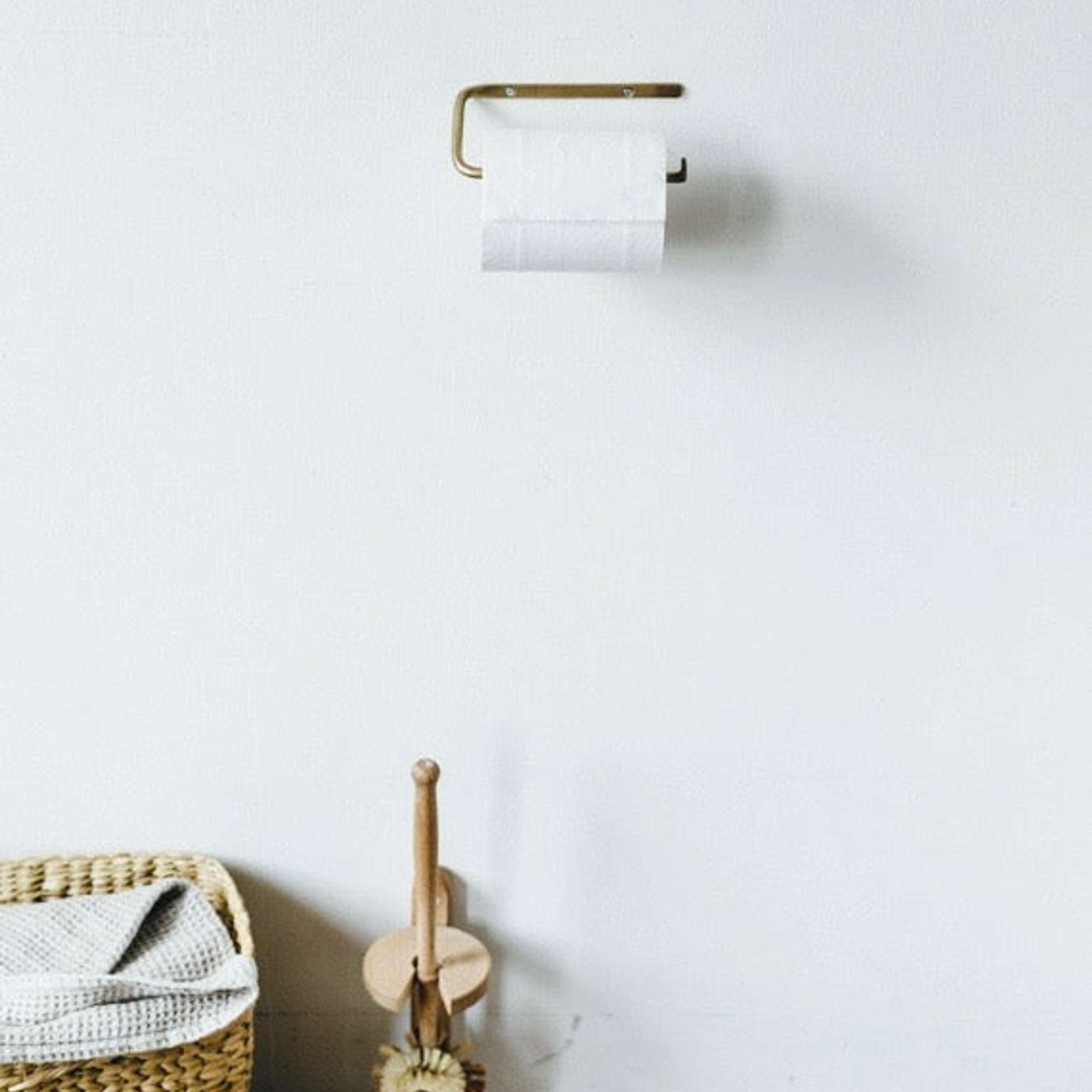 Brass Toilet Paper Holder