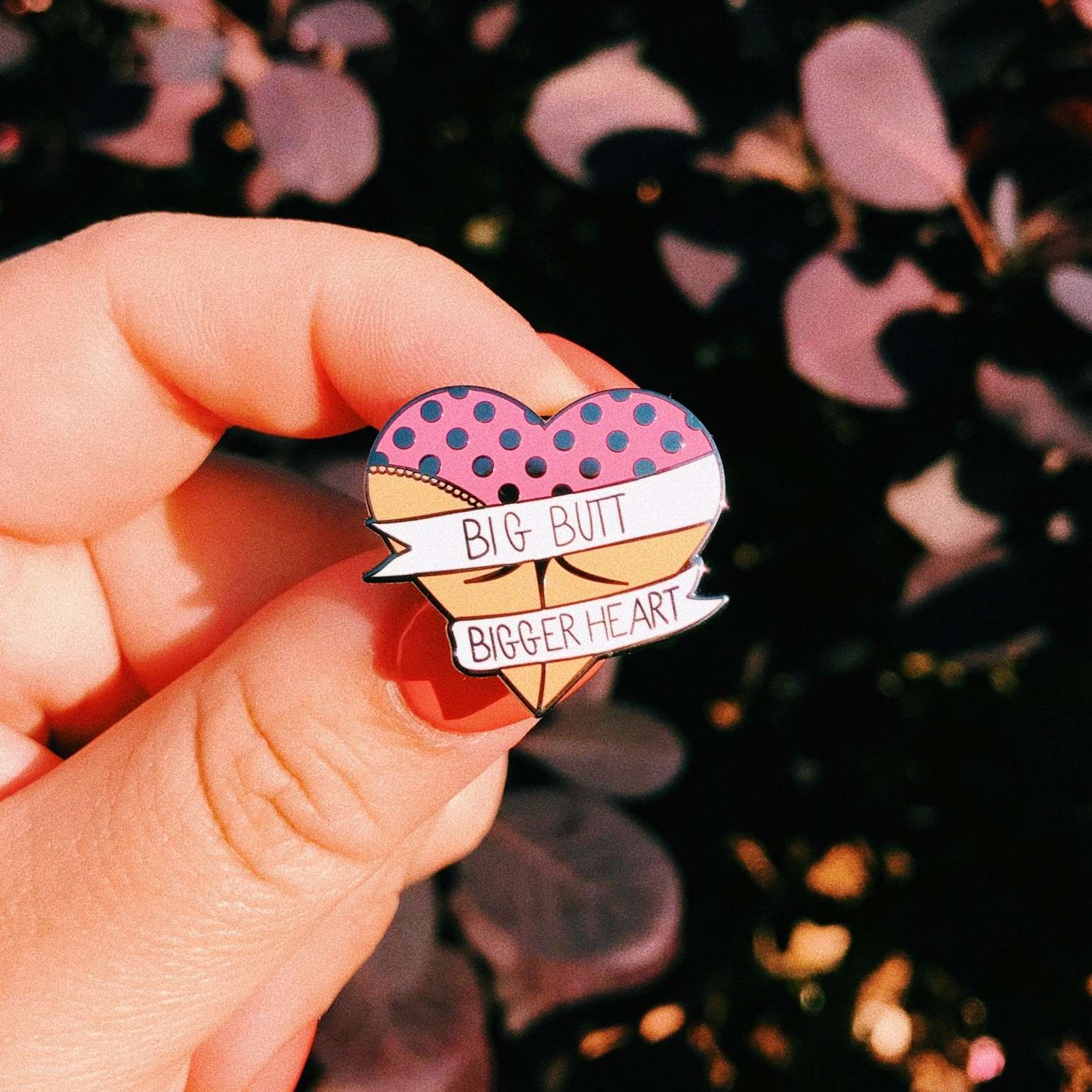 "Big Heart Pin"