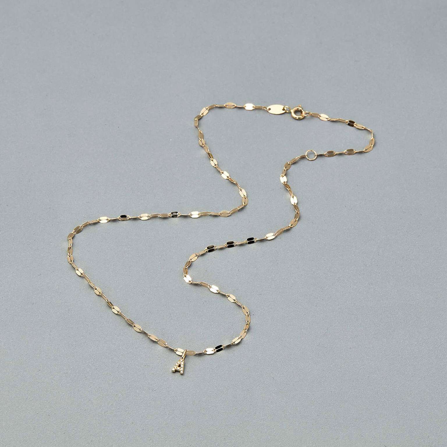 Diamond Initial Sparkle Choker