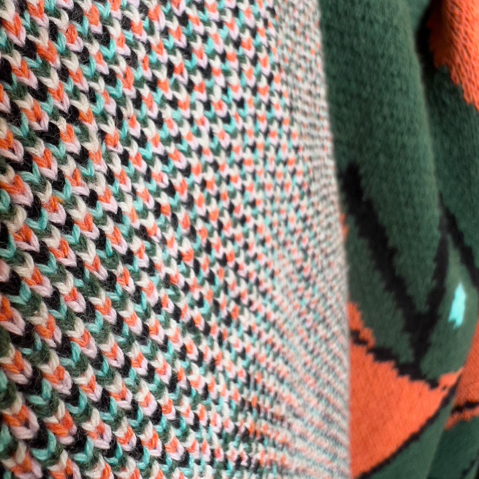 Cactus Pattern Throw Blanket