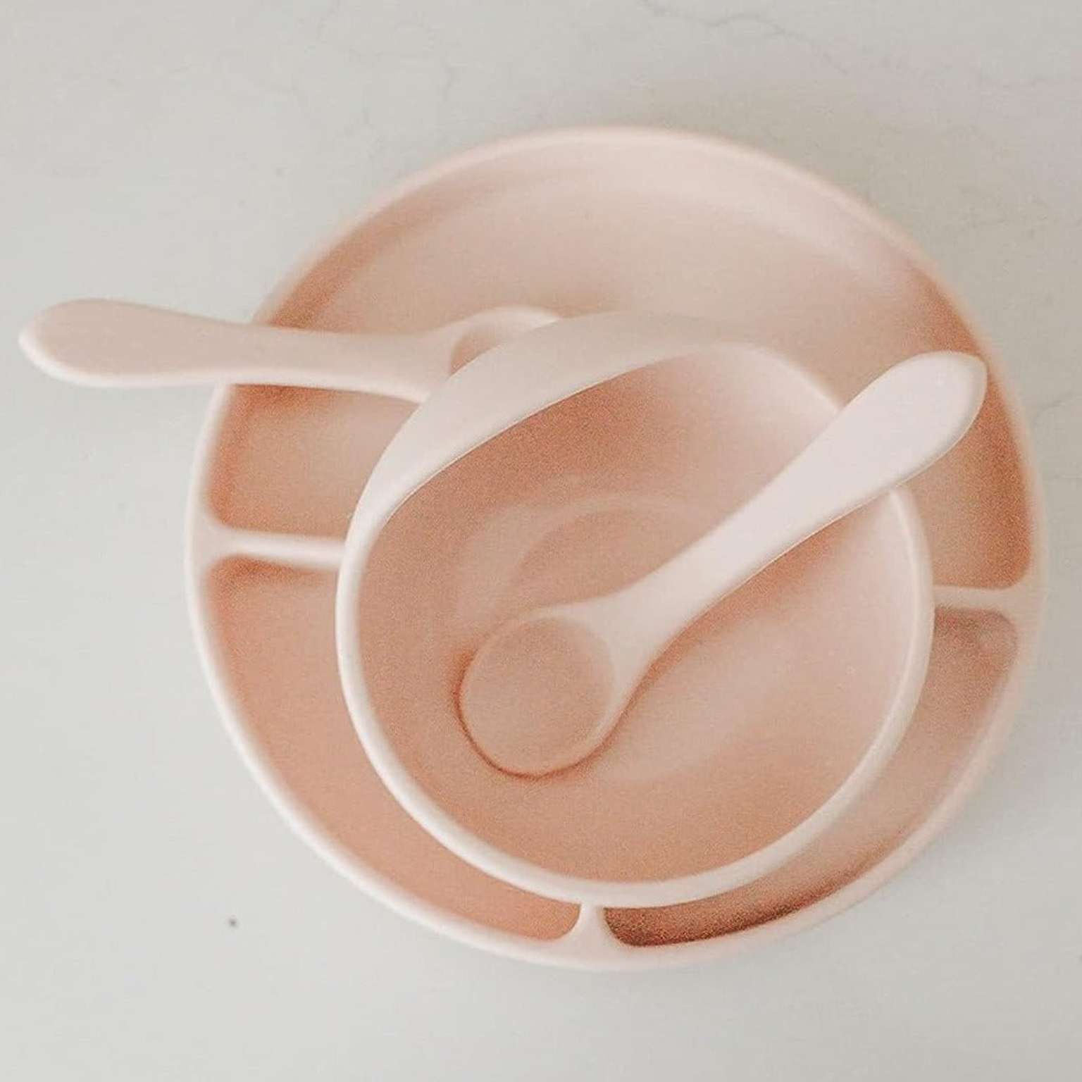 Baby Plate and Bowl Set (Lilac)
