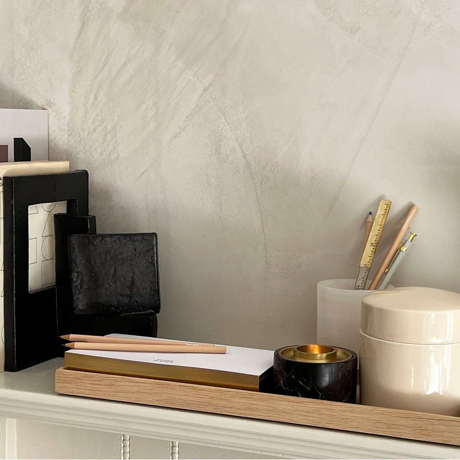 Modular Oak Tray: Long