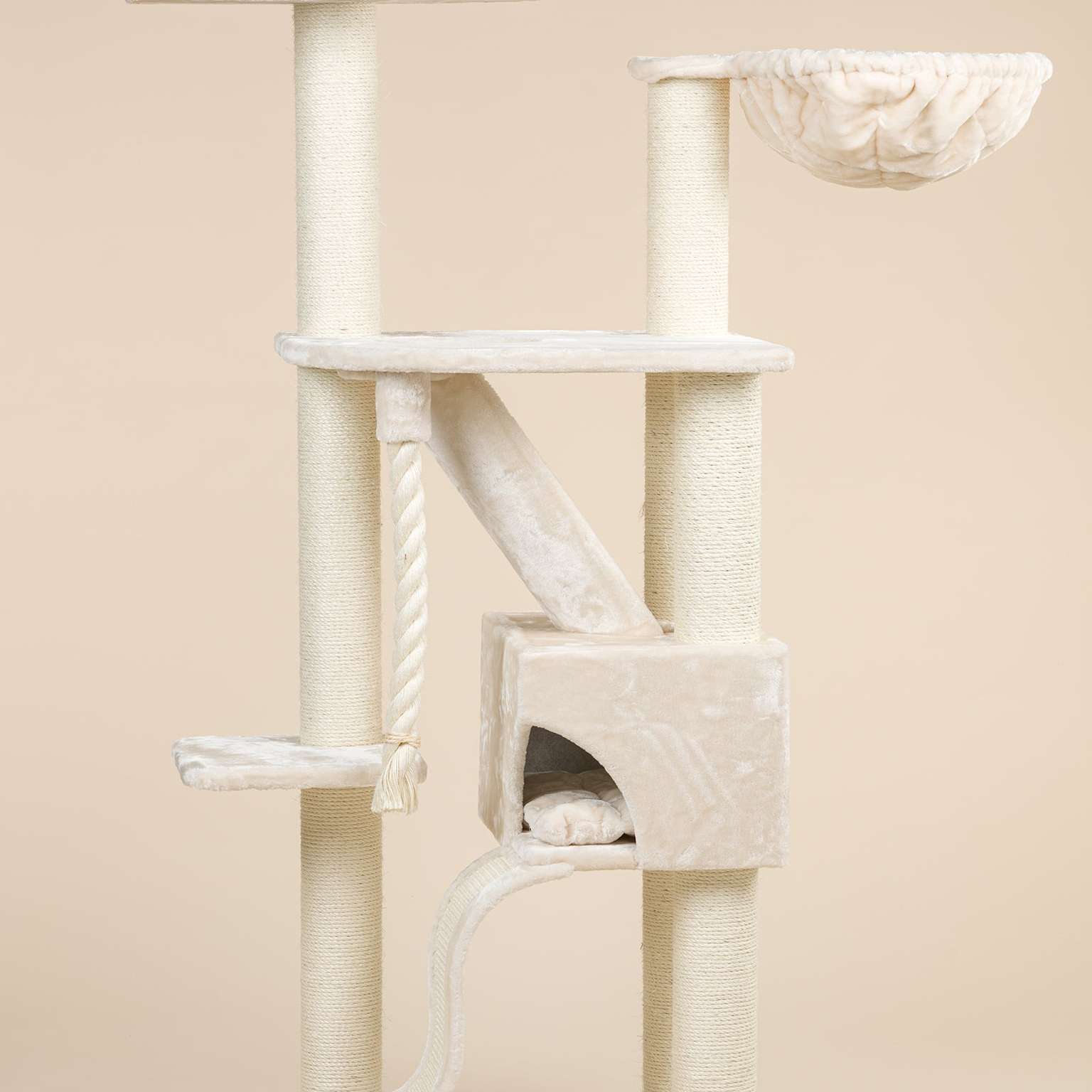 Cat Mansion Beige