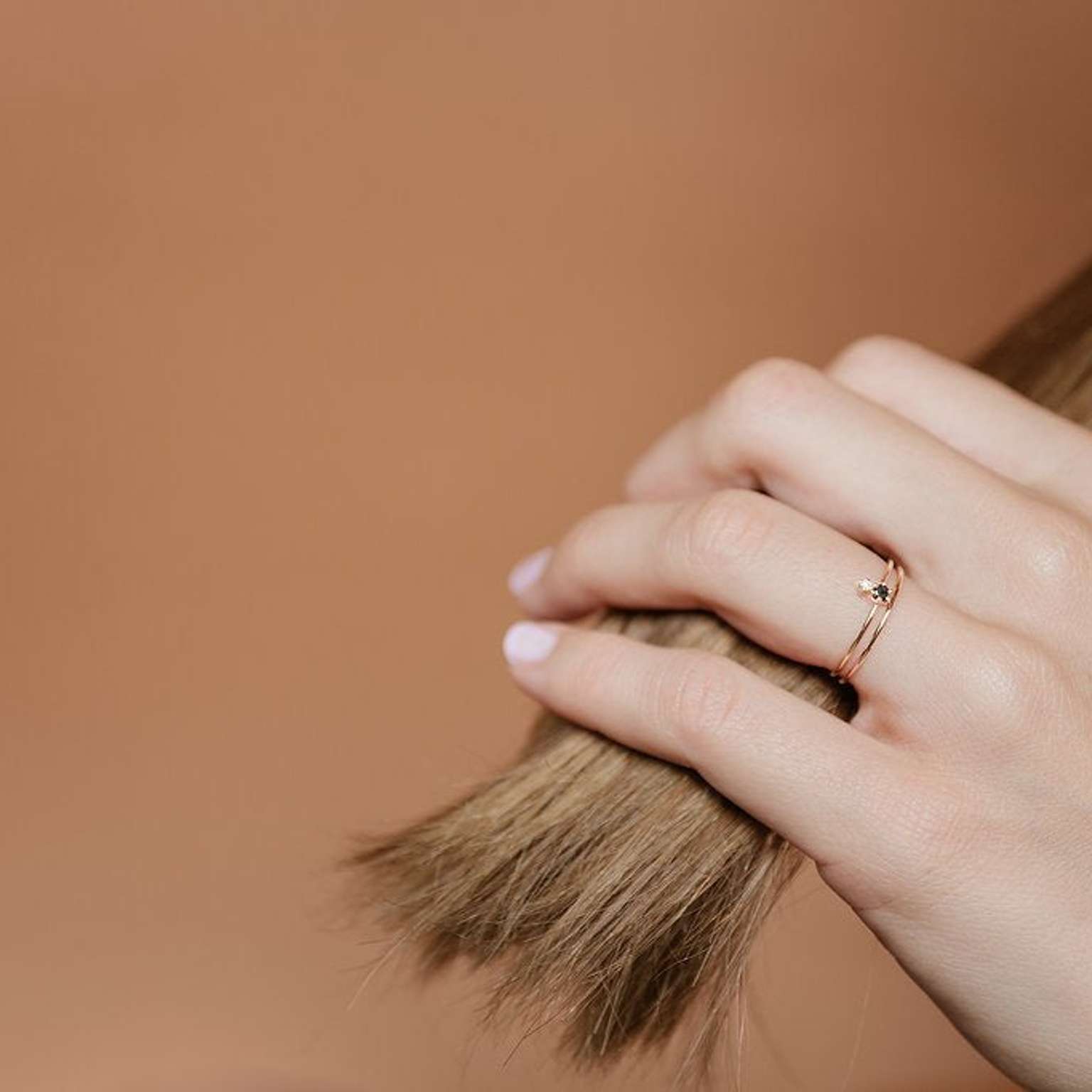 Petite Cherie Duo Diamond Ring