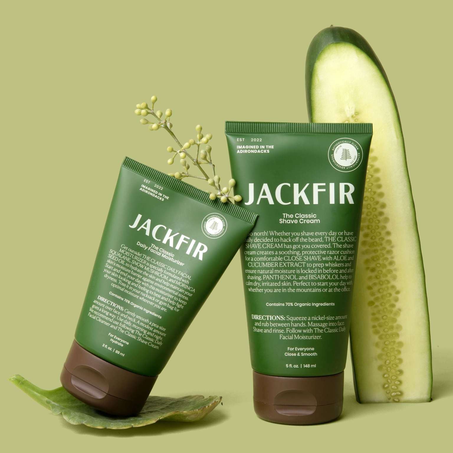 Shave Cream + Moisturizer Duo