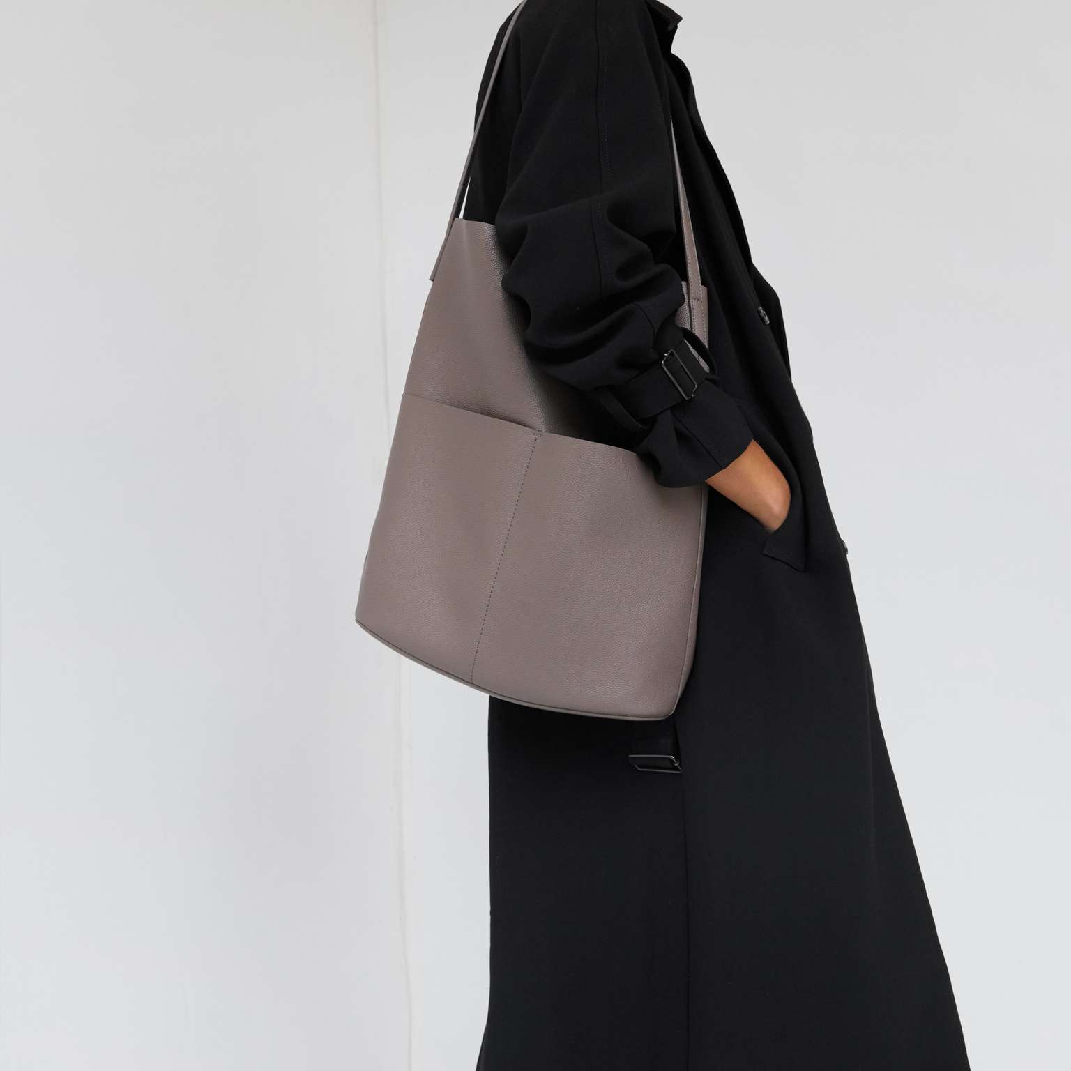 Vegan Leather Tote Bag