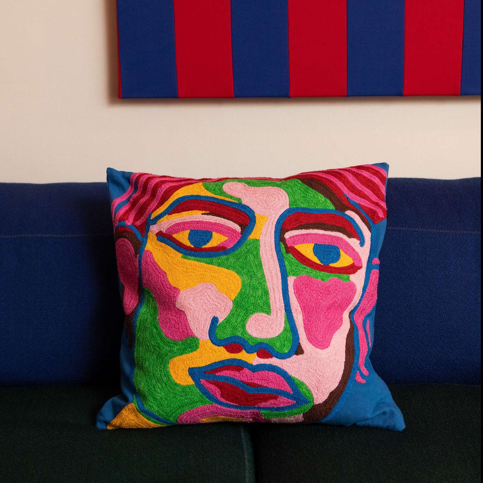 Portrait Pillow Cover