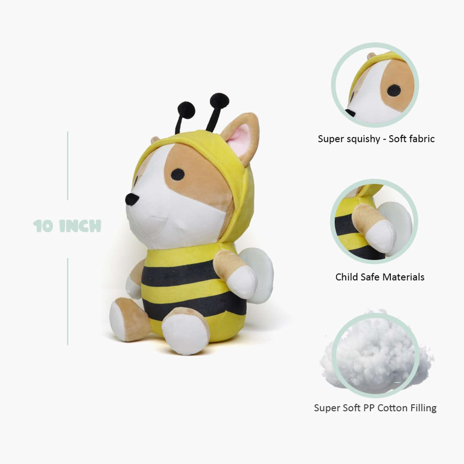 Corgi Bee Plush