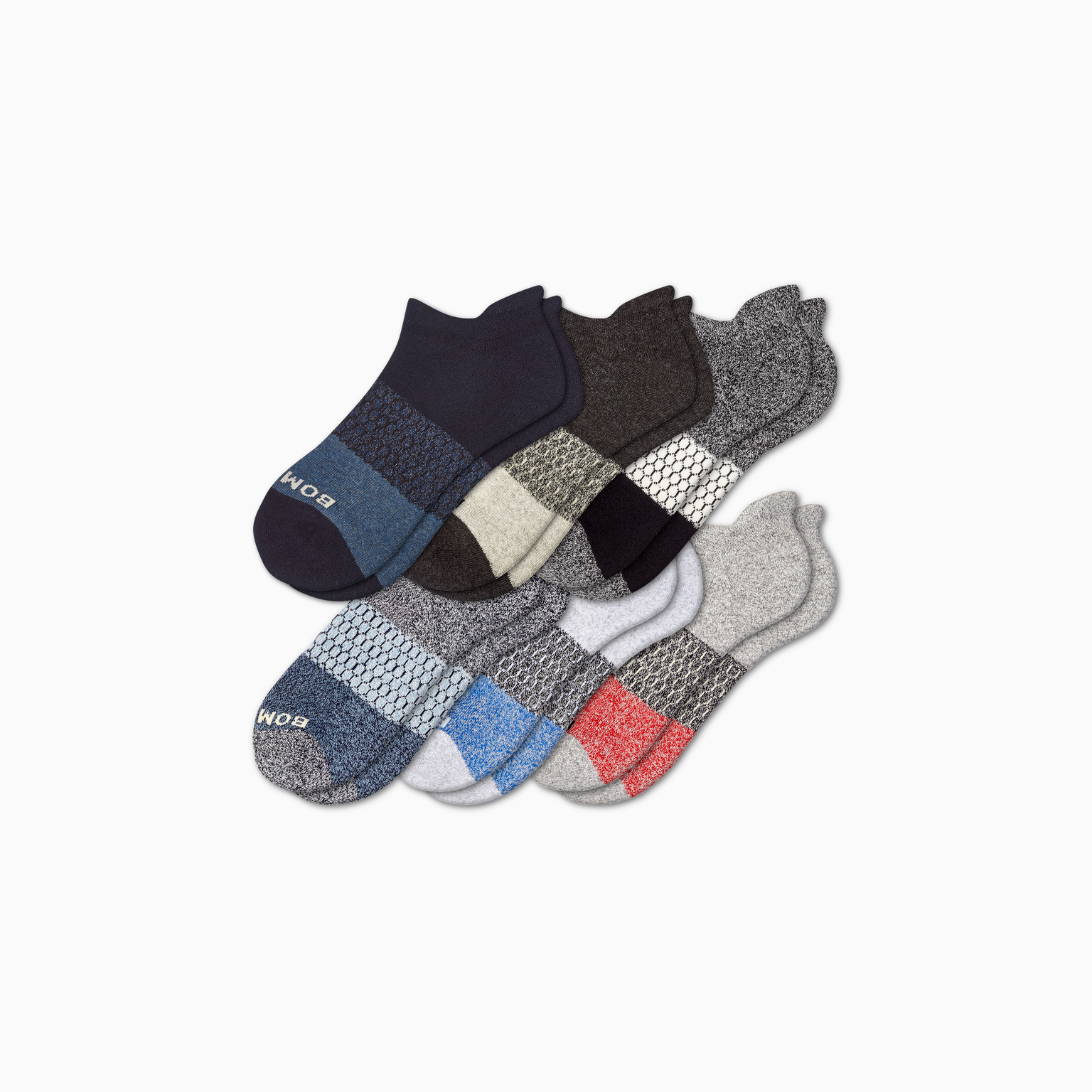 Tri-Block Marl Socks