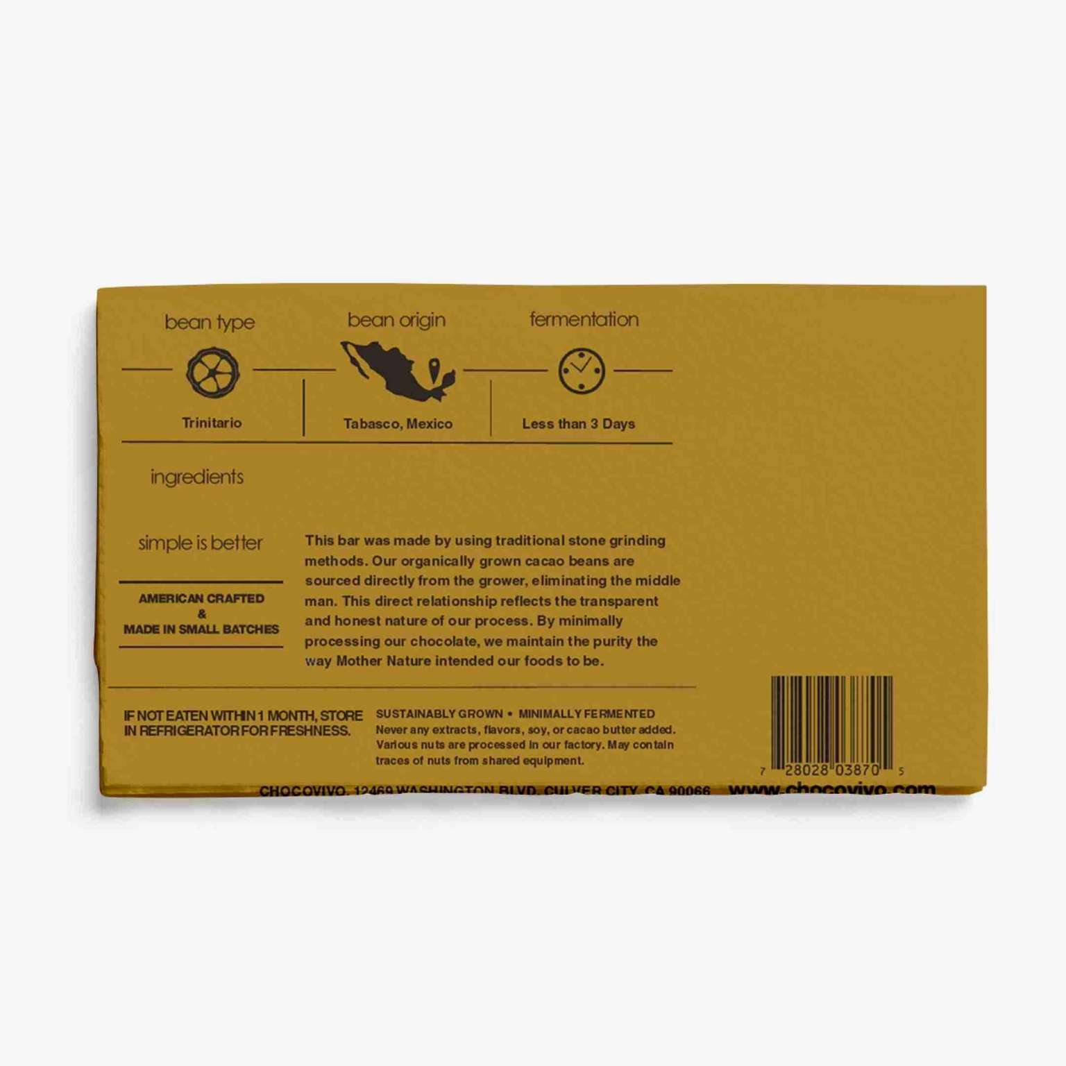 100% Heirloom Bar - Porcelana