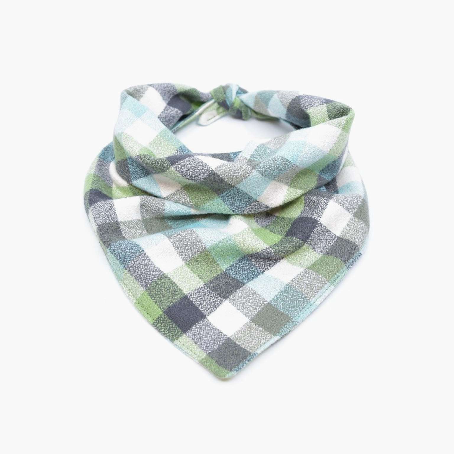 Seafoam Flannel Bandana