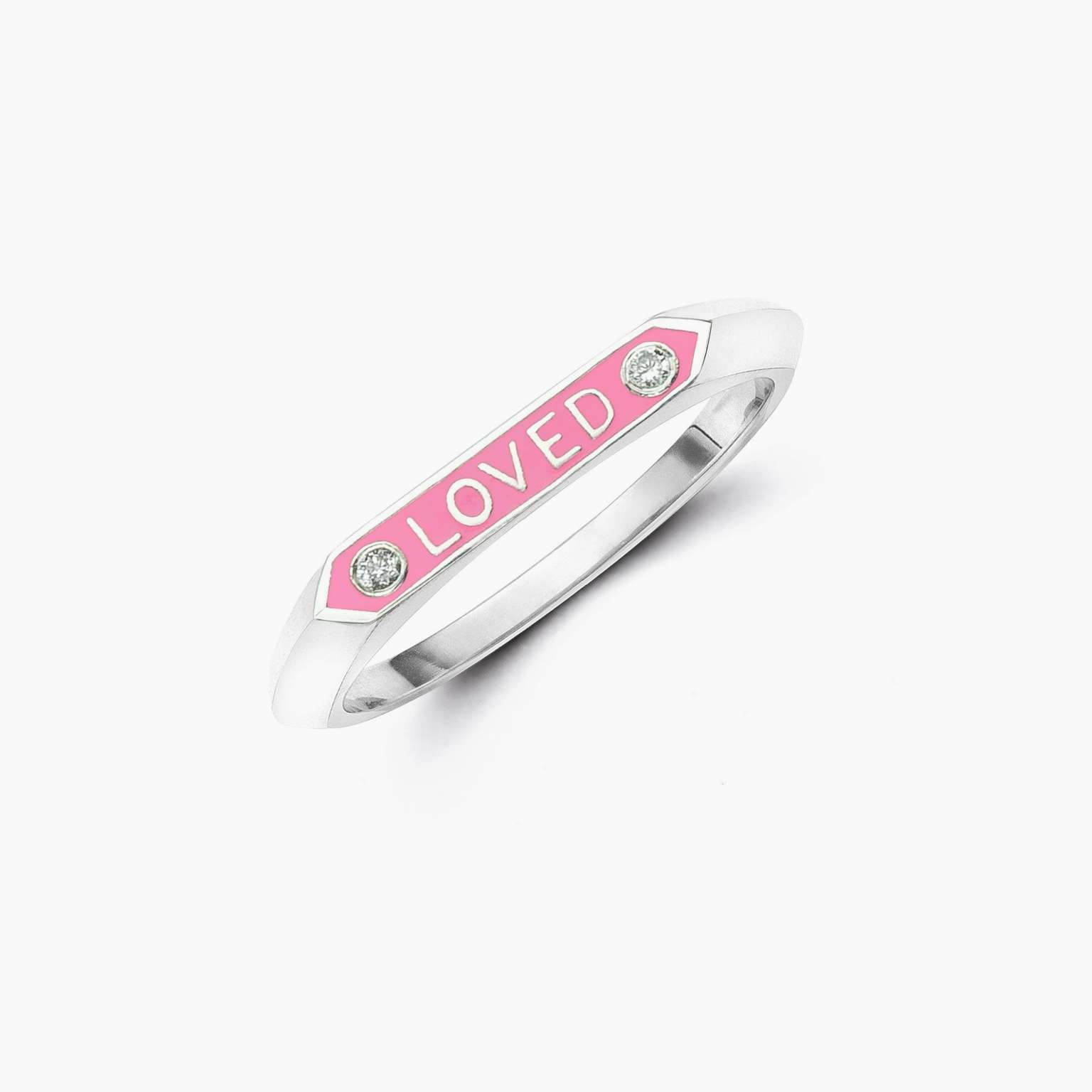 Loved Signet Ring in silver