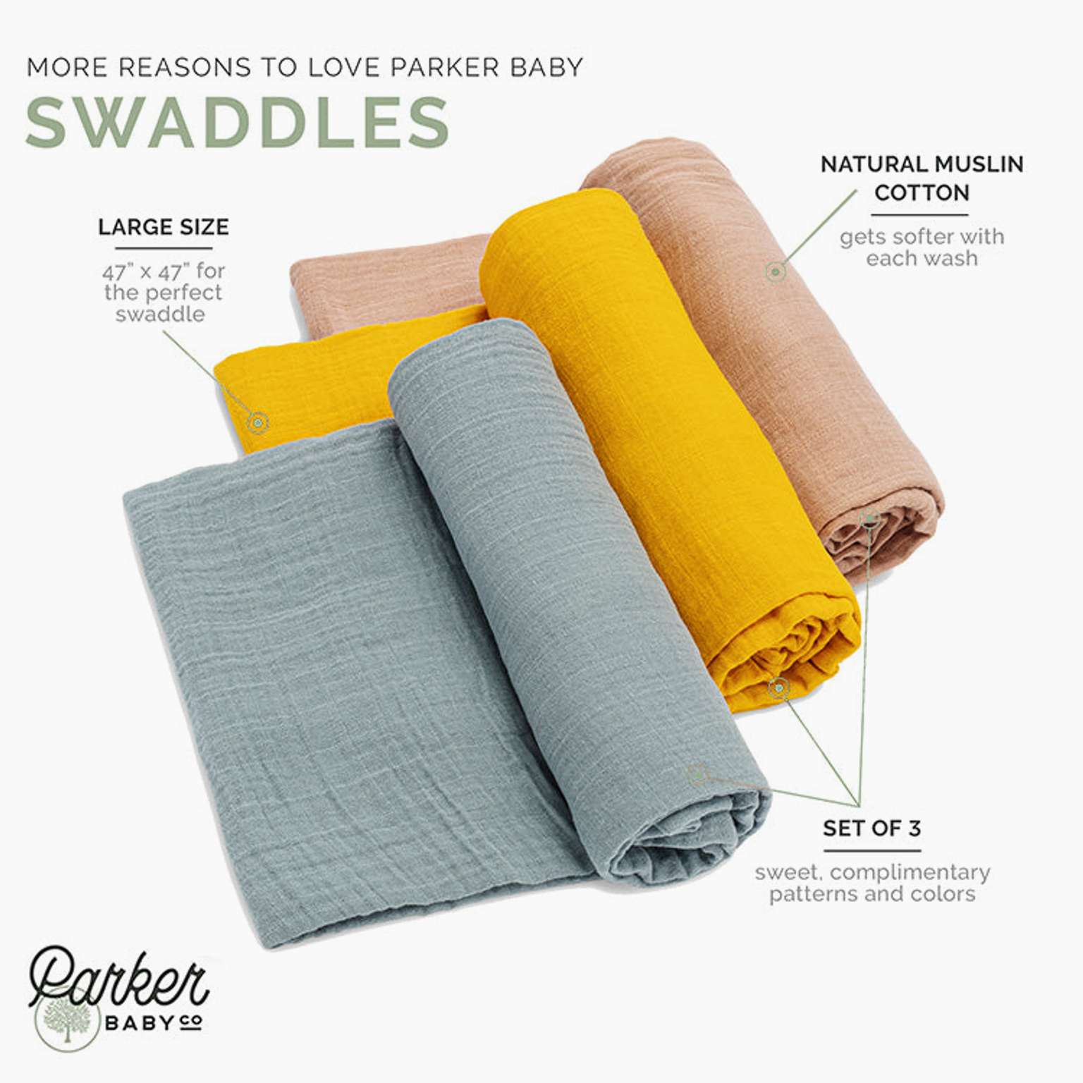 Dune Swaddle Set