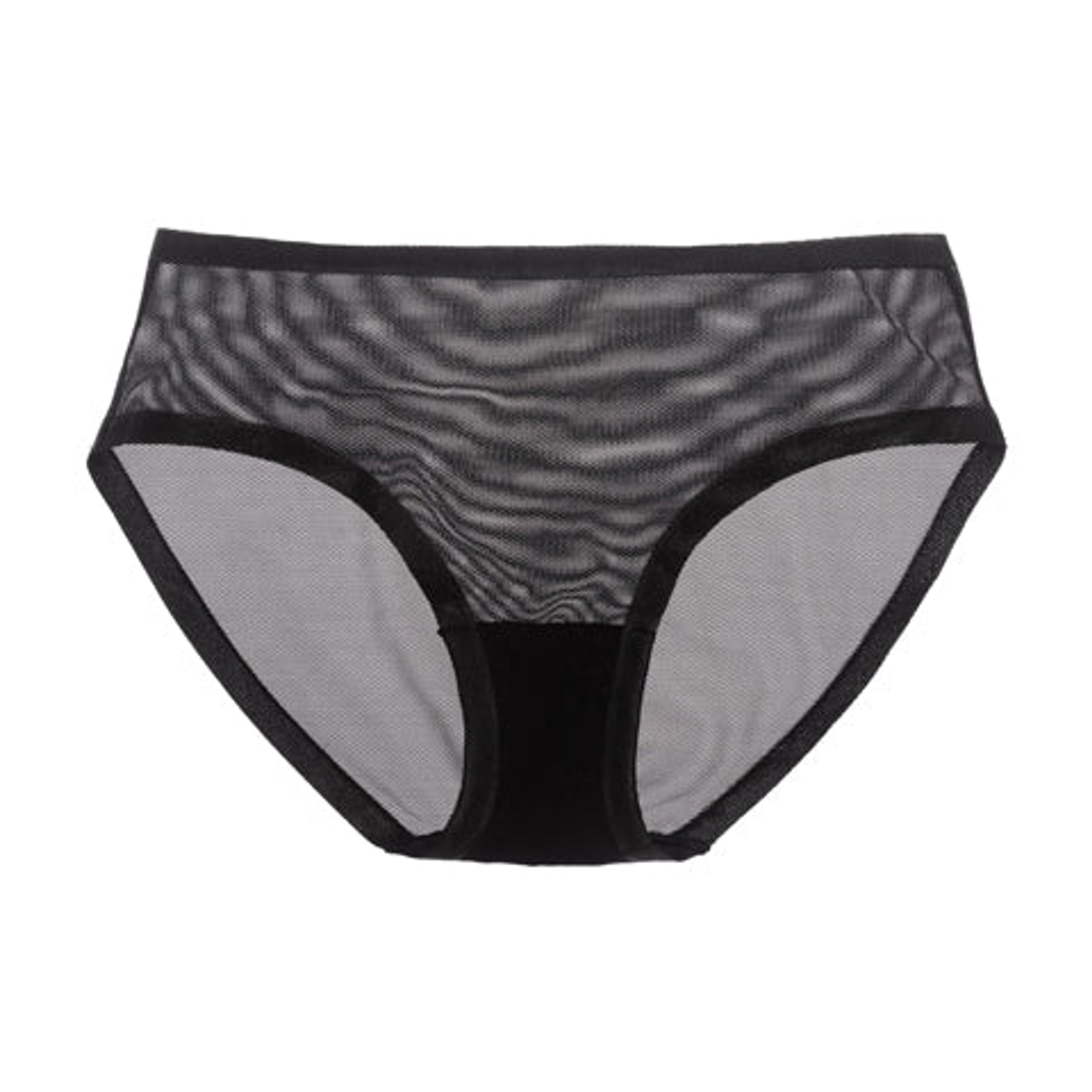 Black Cotton Bikini Panties // Seamless Underwear // EBY™