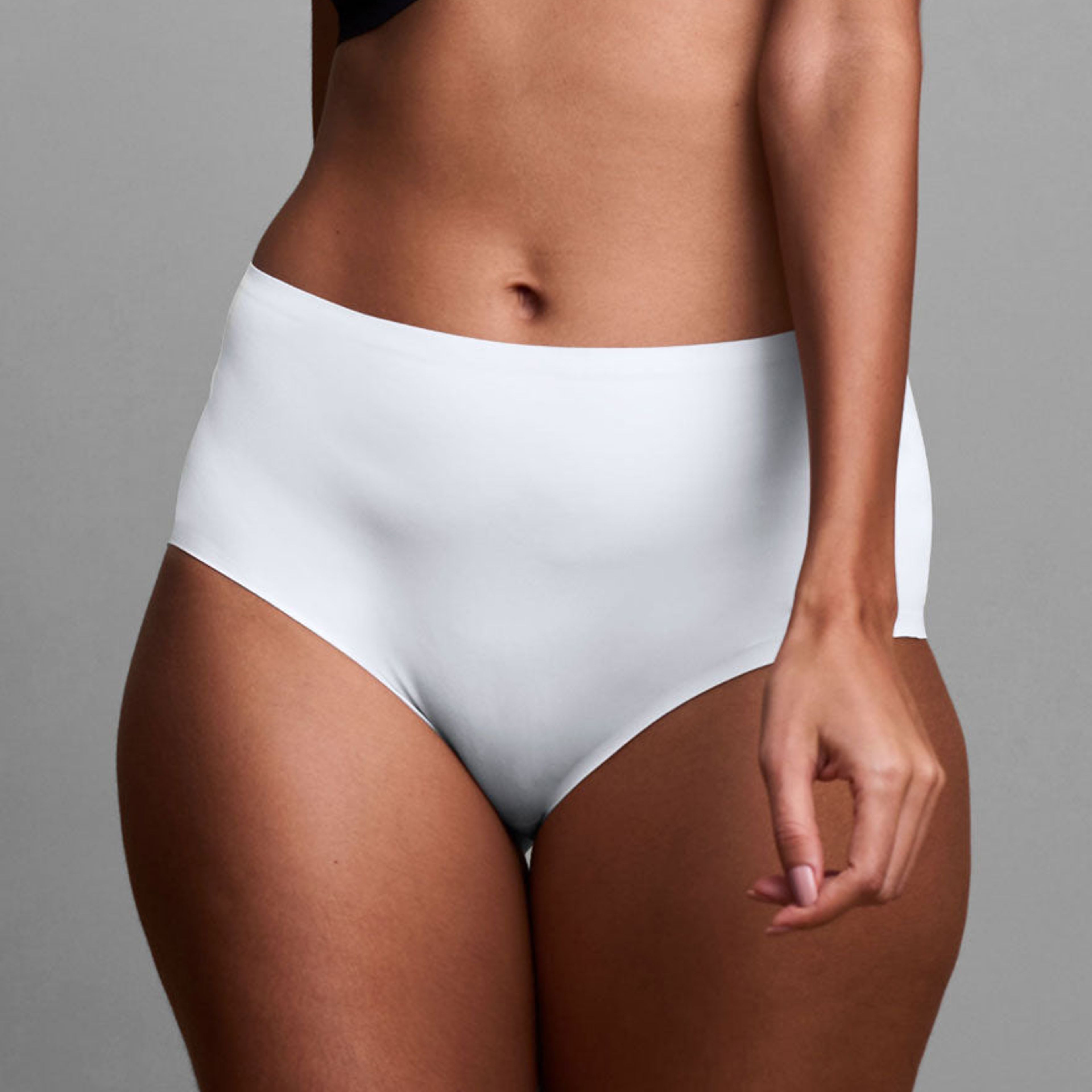 Skims Sculpting High Waist Thong in Marble, A Skims Shapewear Collection  For Brides Has Arrived, and Yes, There's Something Blue