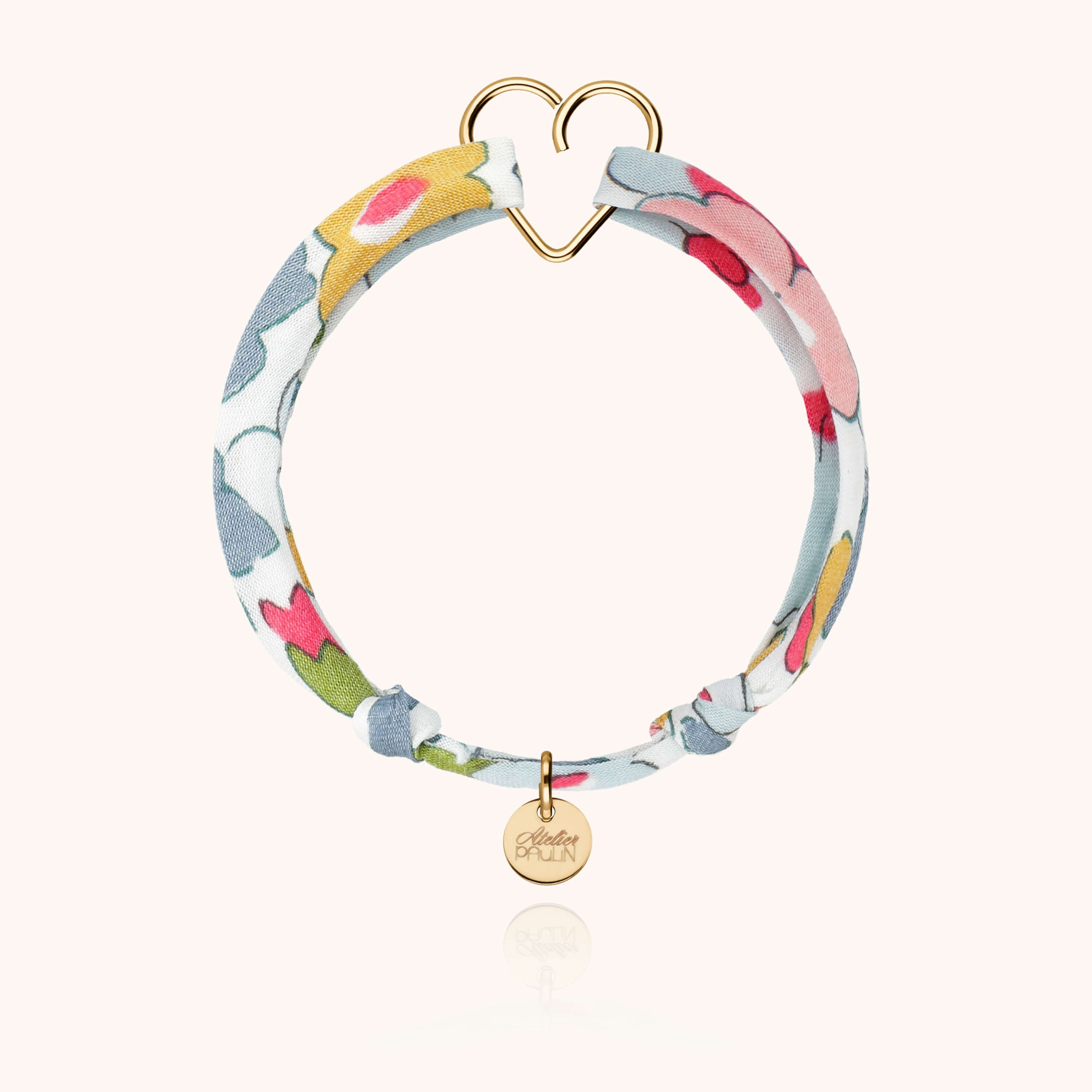 Liberty Heart Child Cord Bracelet
