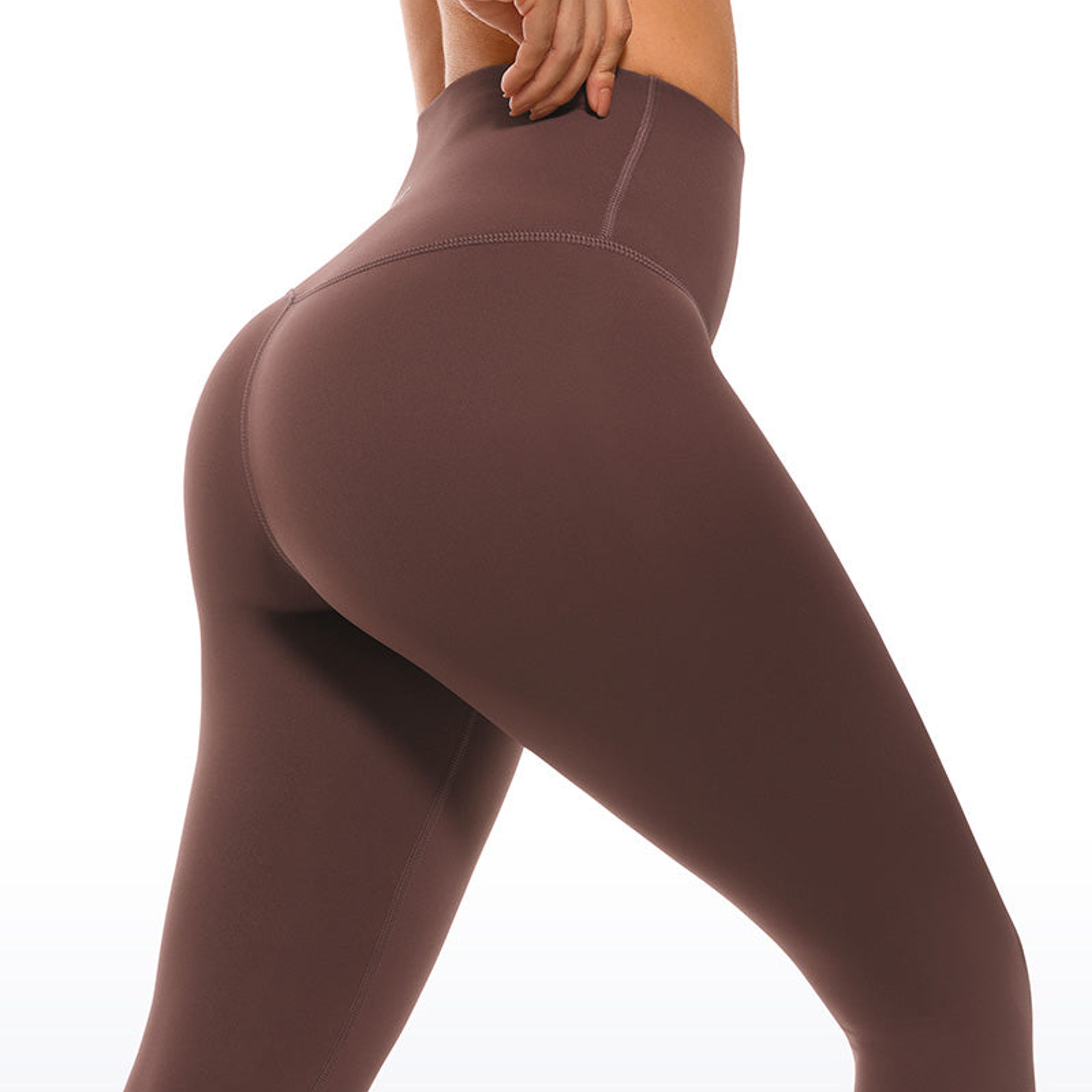 CRZ YOGA Women's Yoga Train High Rise Nakedfeel Leggings 25 7/8 Pants