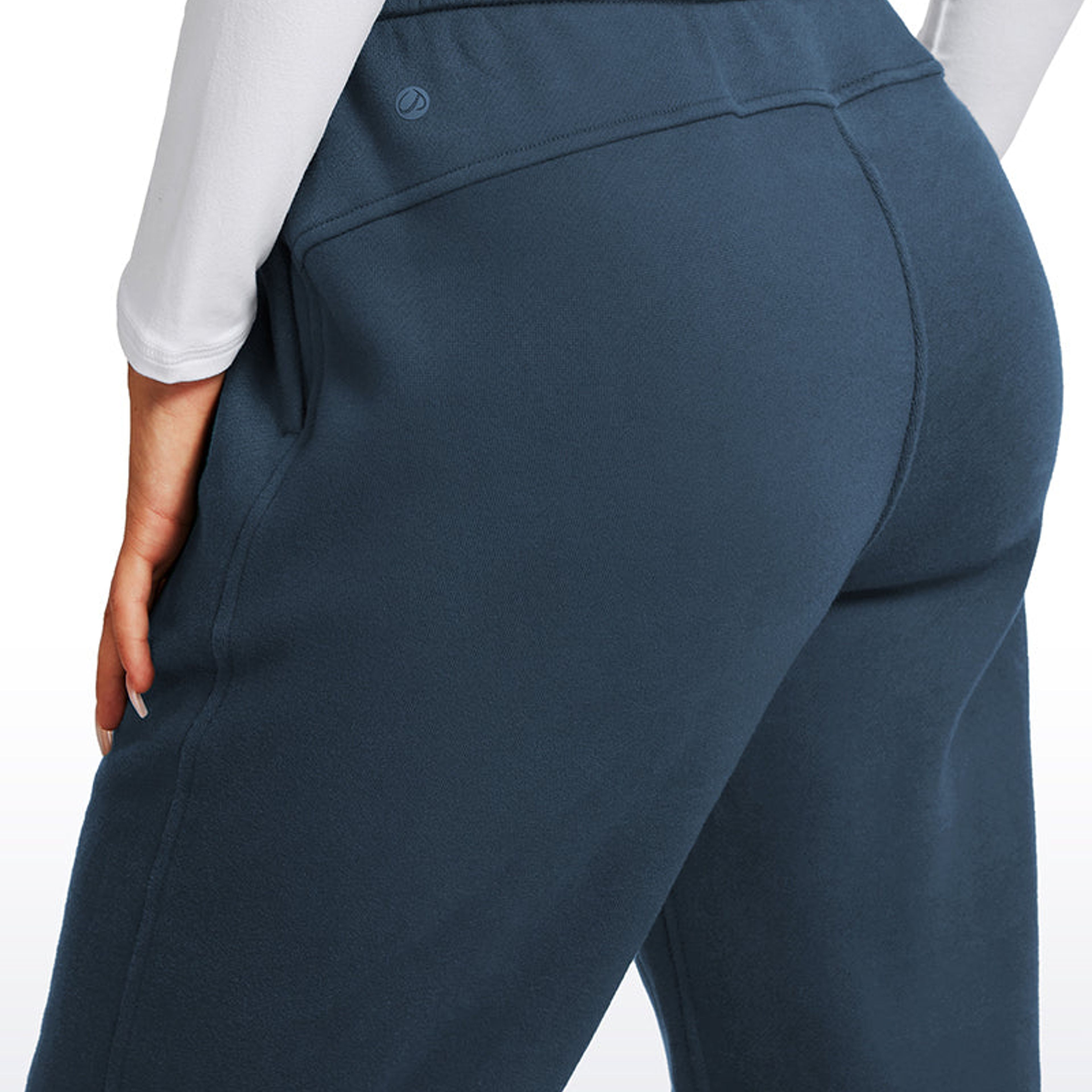 Crz Yoga Cotton Fleece Lined Straight Leg Sweatpants 30'' on Marmalade