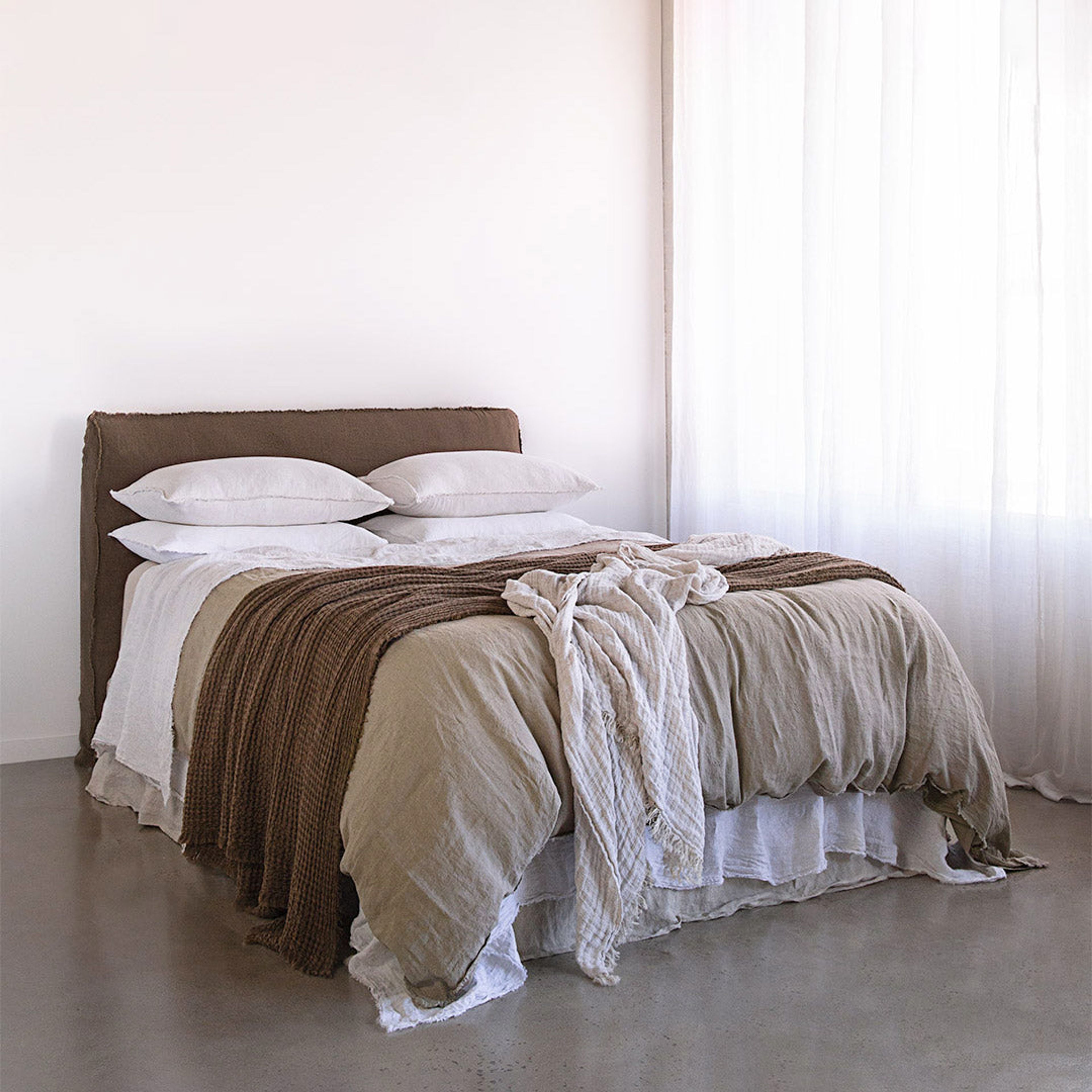 Flocca Linen Pillowcase - Ayrton