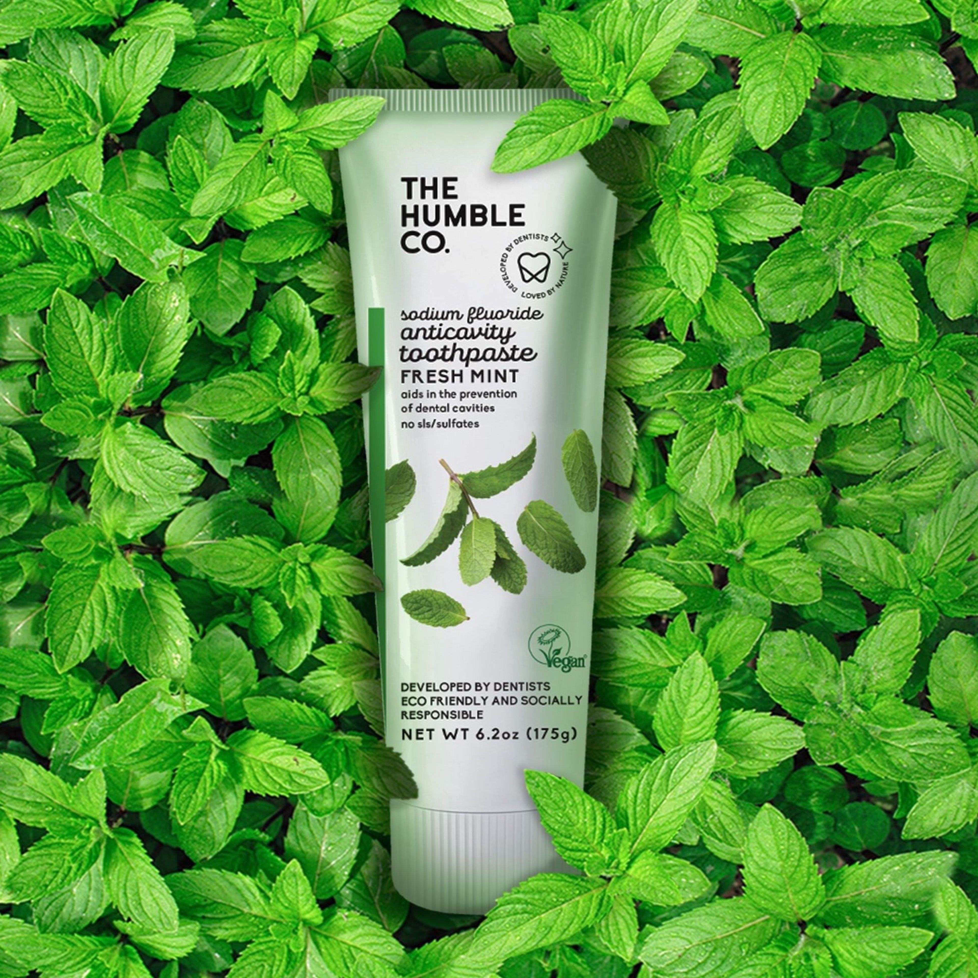 Natural Toothpaste – Fresh Mint with fluoride