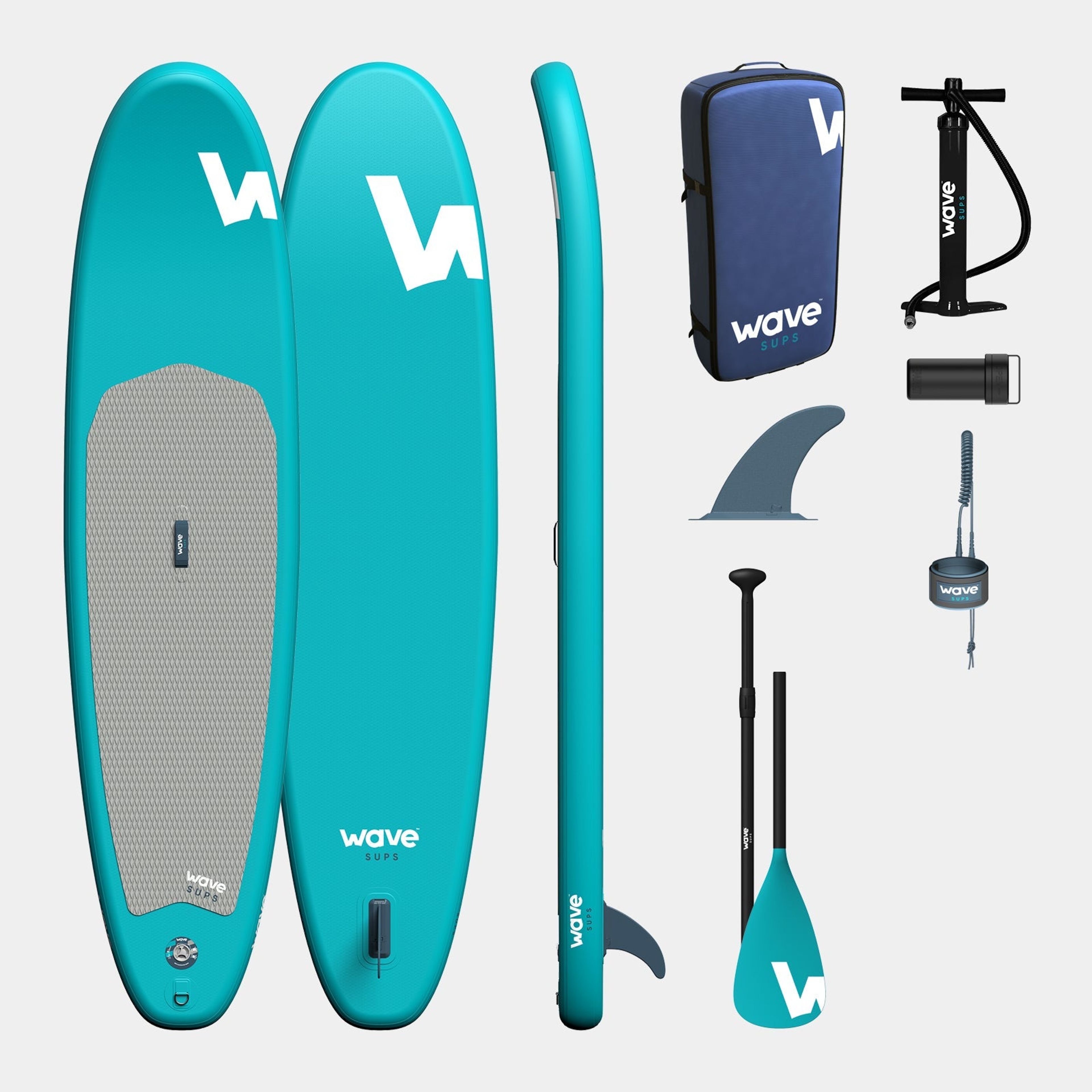 Cruiser SUP | Inflatable Stand-Up Paddleboard | 10/11ft | Aqua