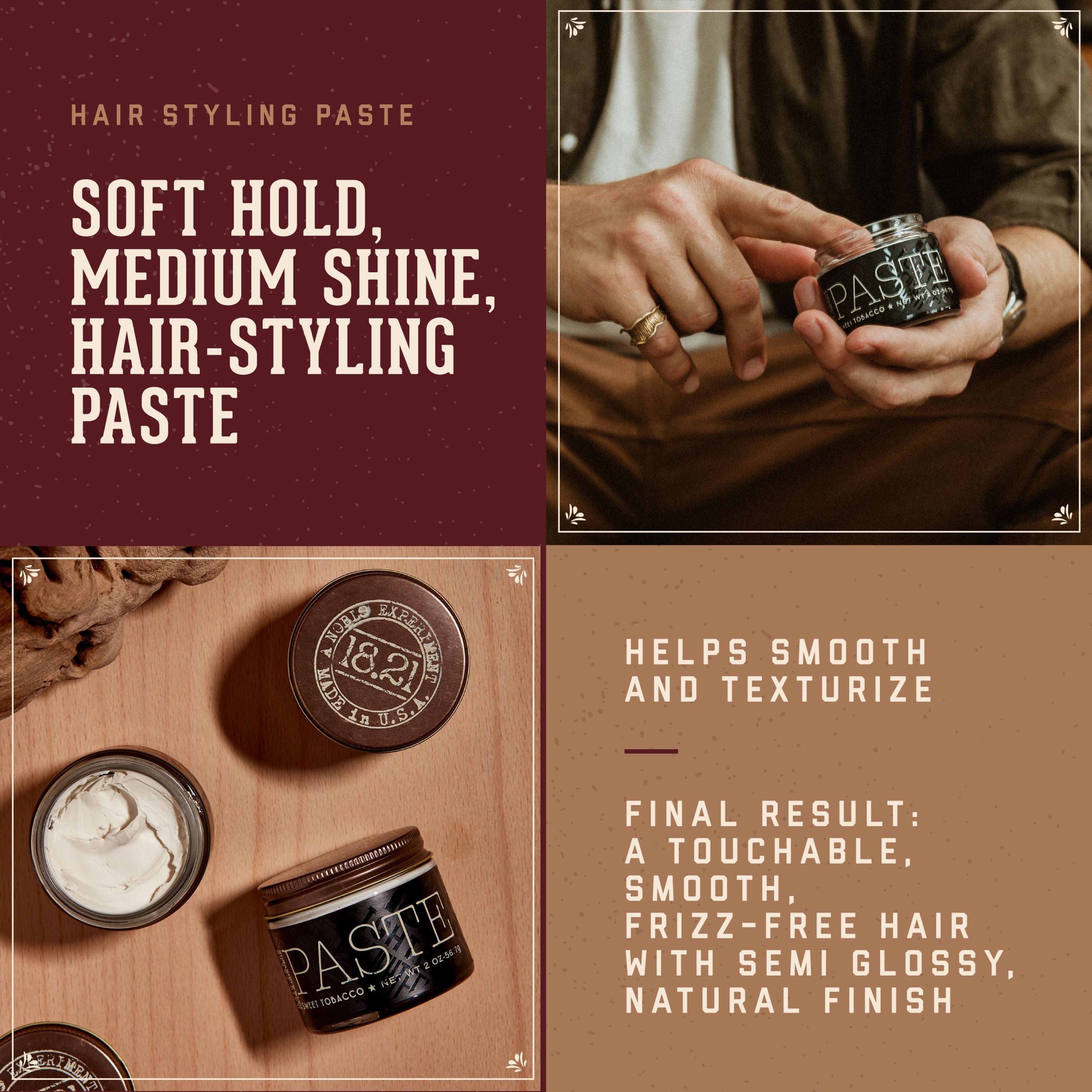 Hair Styling Paste - Sweet Tobacco
