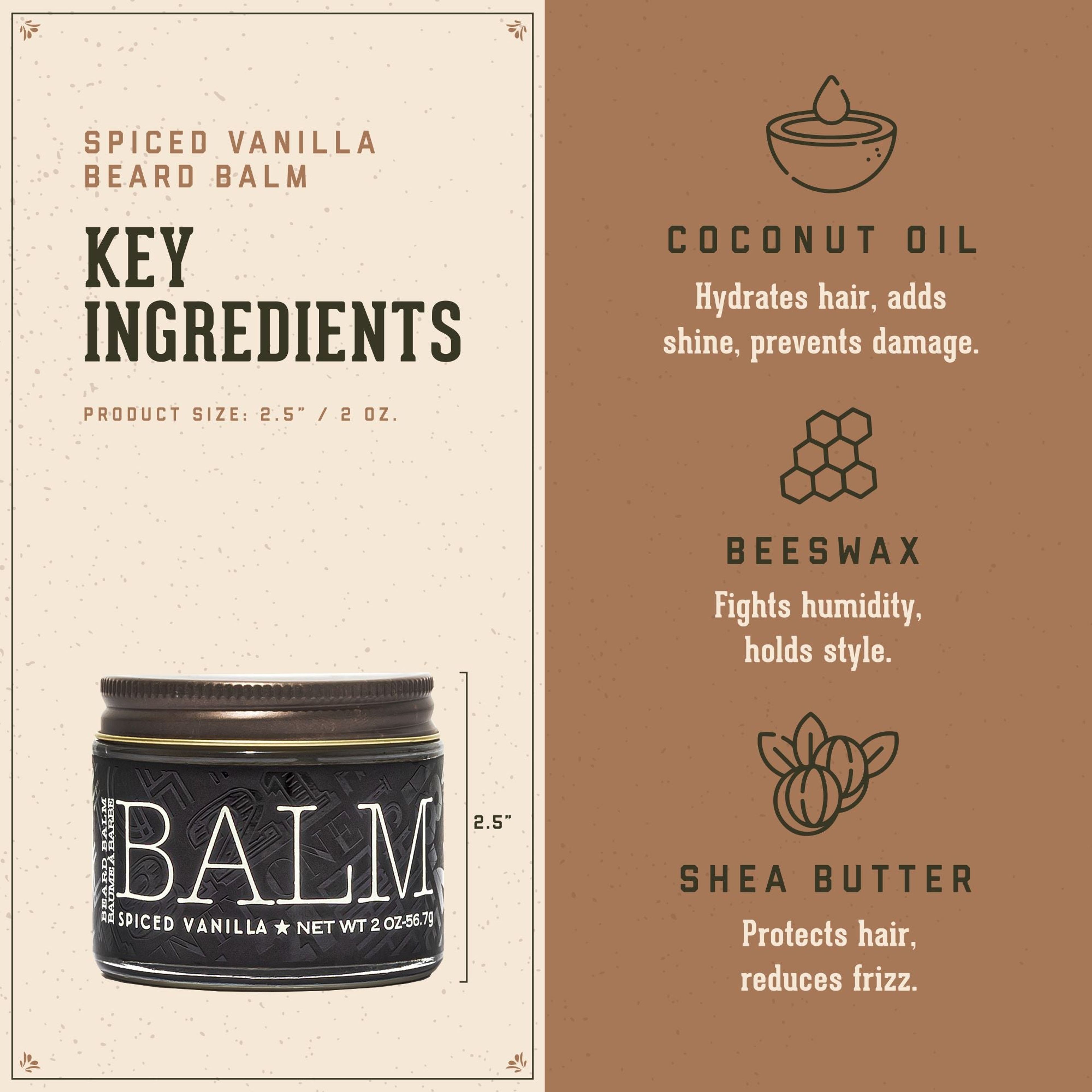 Beard Balm - Spiced Vanilla