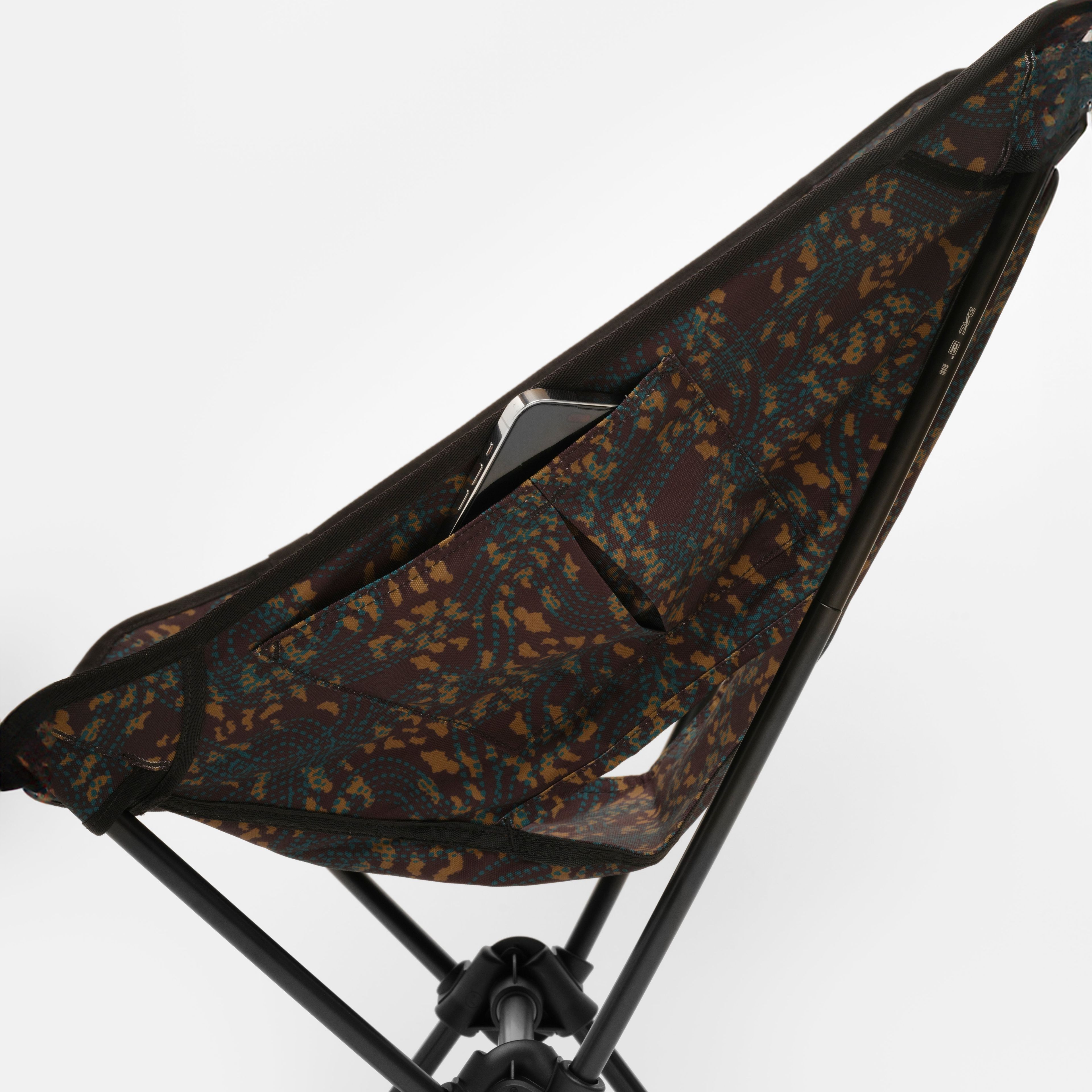 Helinox Tactical Chair One - Obsidian "Tracks" Printed 600d Recycled Polyester Canvas