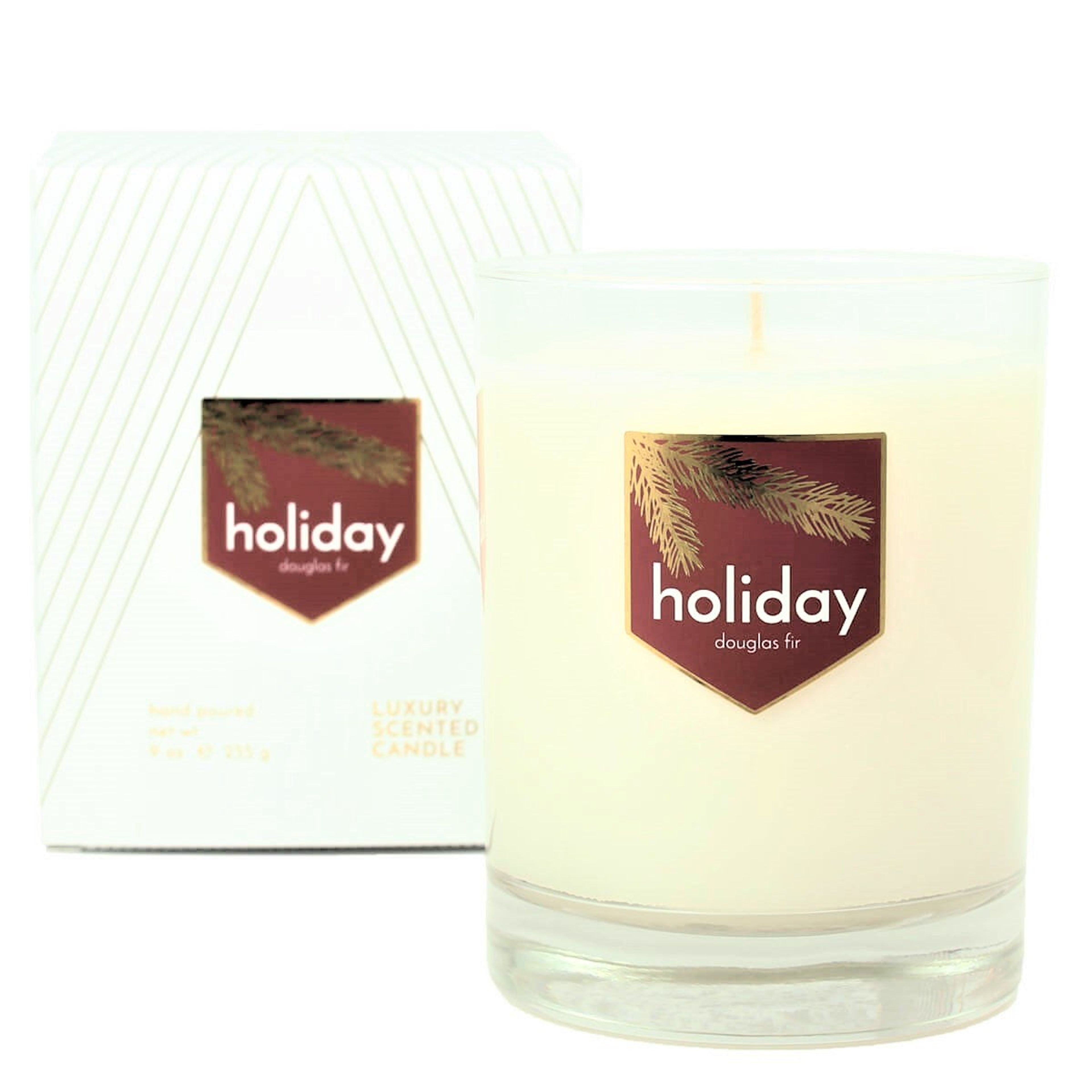 Holiday Douglas Fir Scented Soy Candle